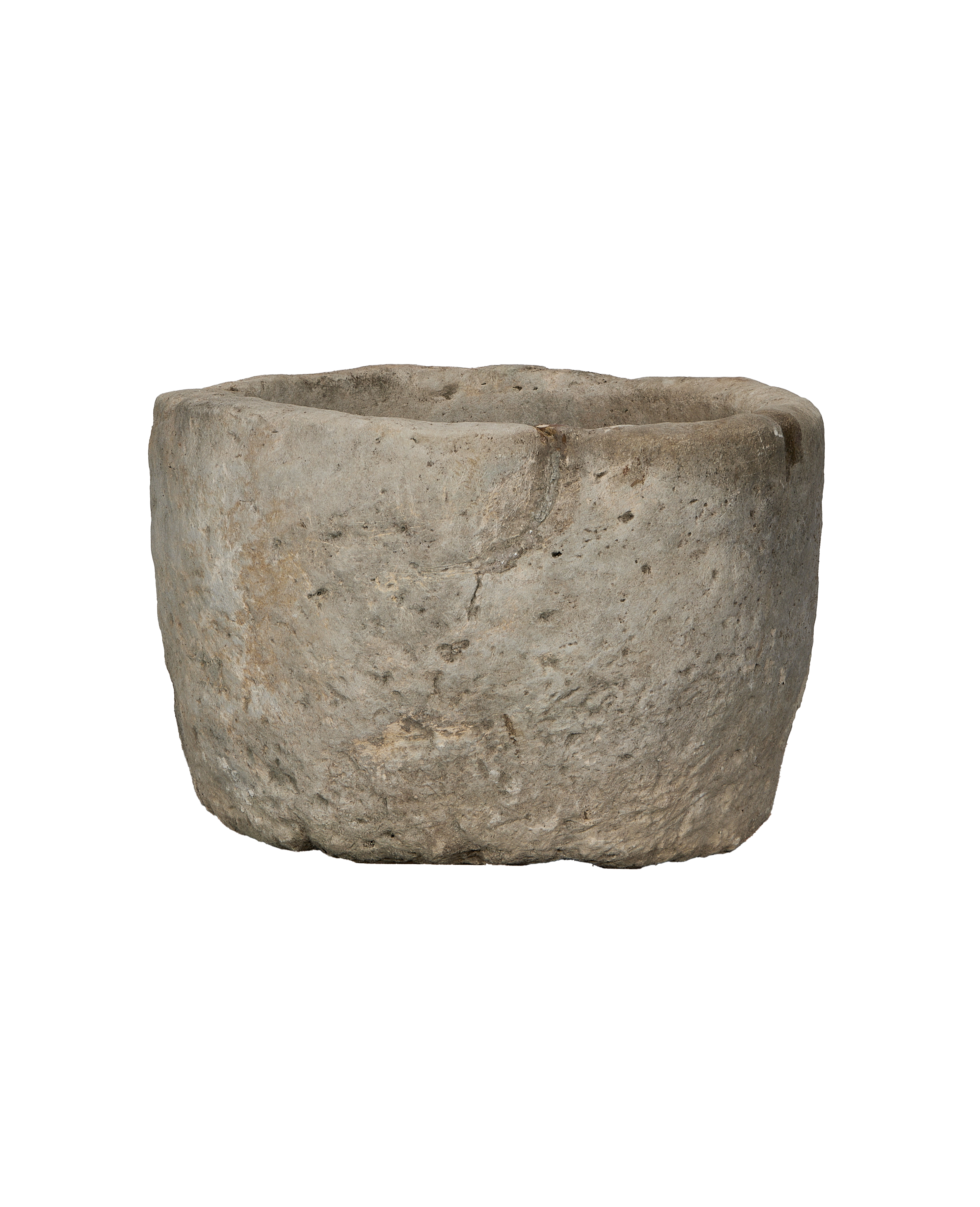 Olive Ateliers - Limestone Trough - Round