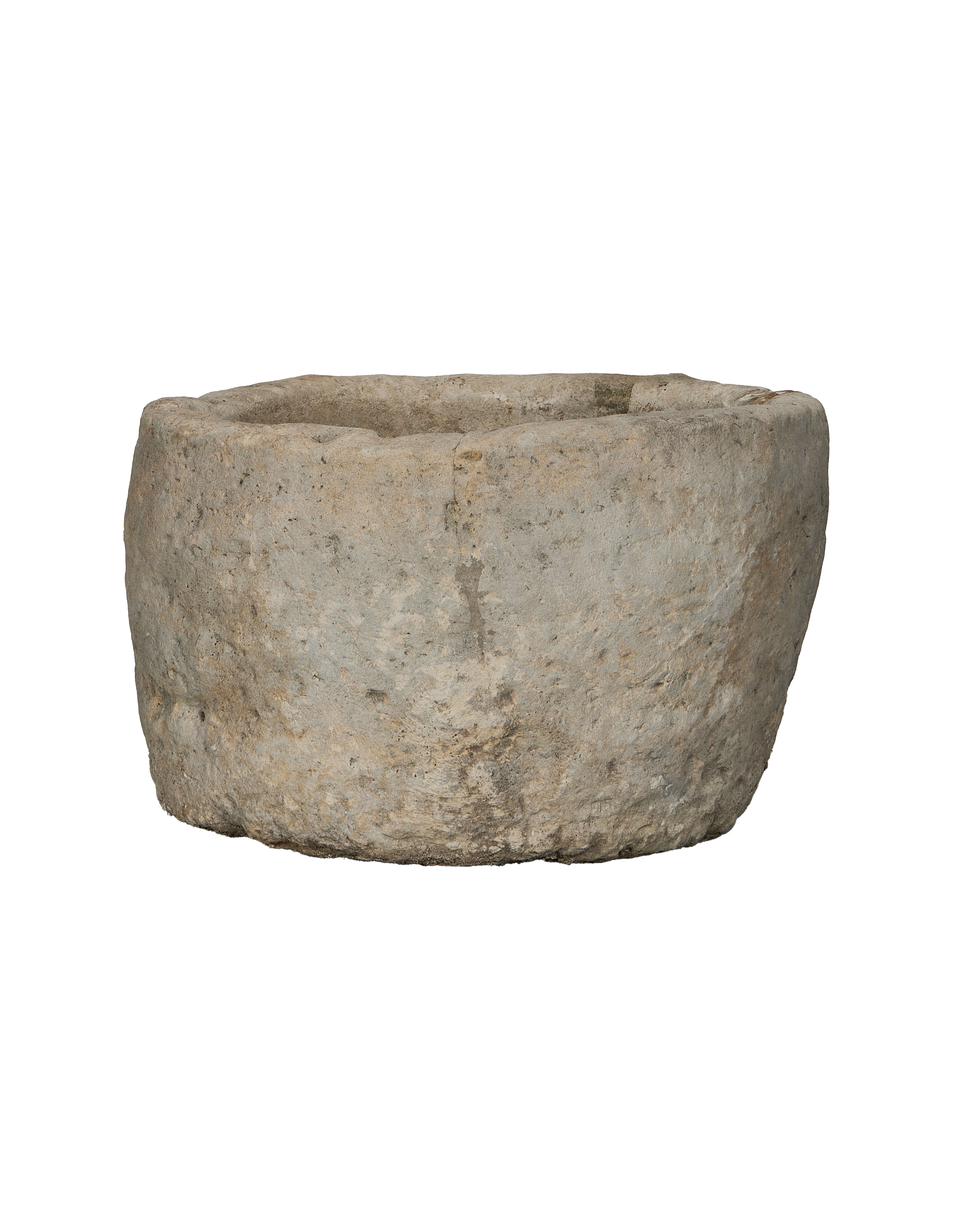 Olive Ateliers - Limestone Trough - Round