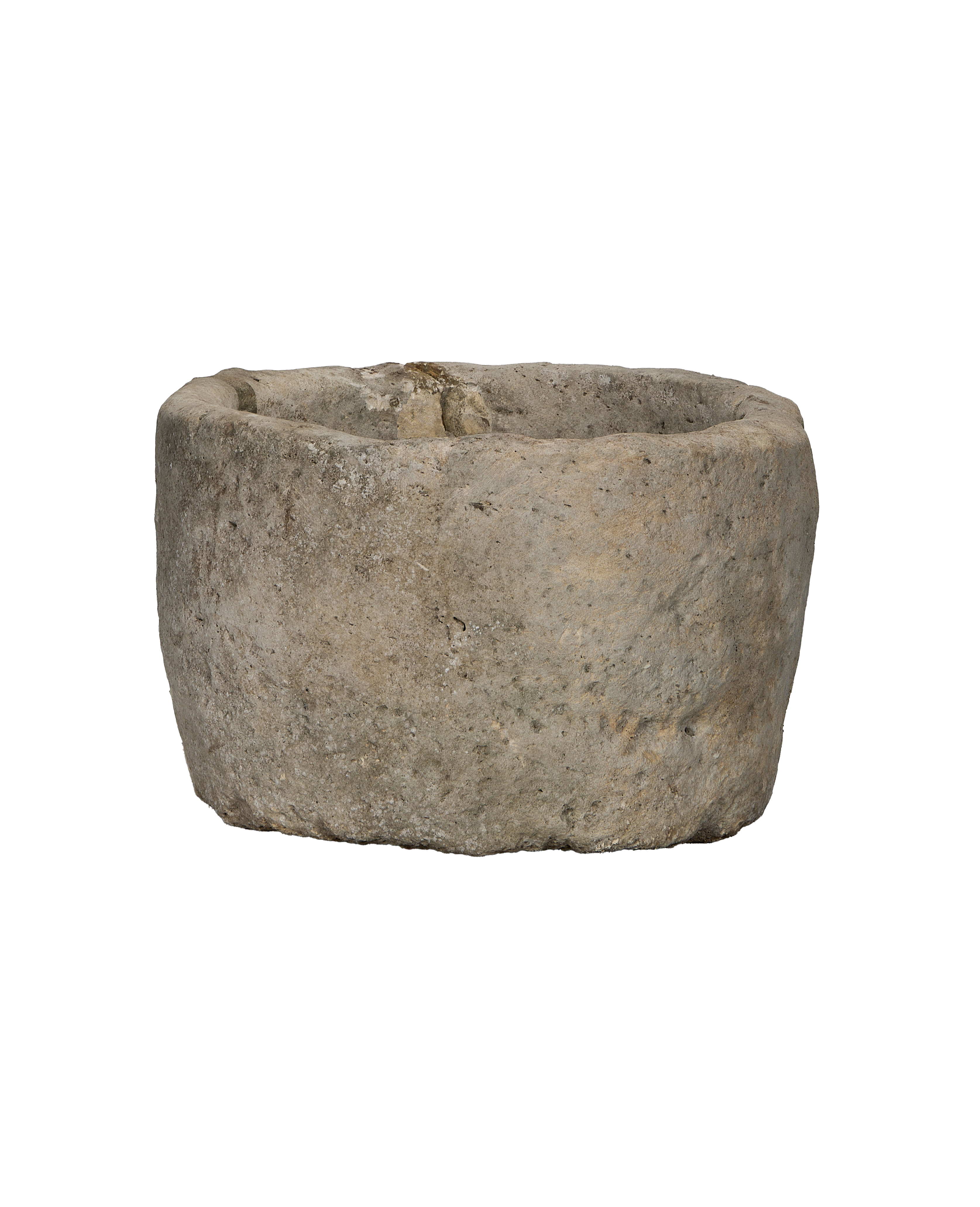 Olive Ateliers - Limestone Trough - Round