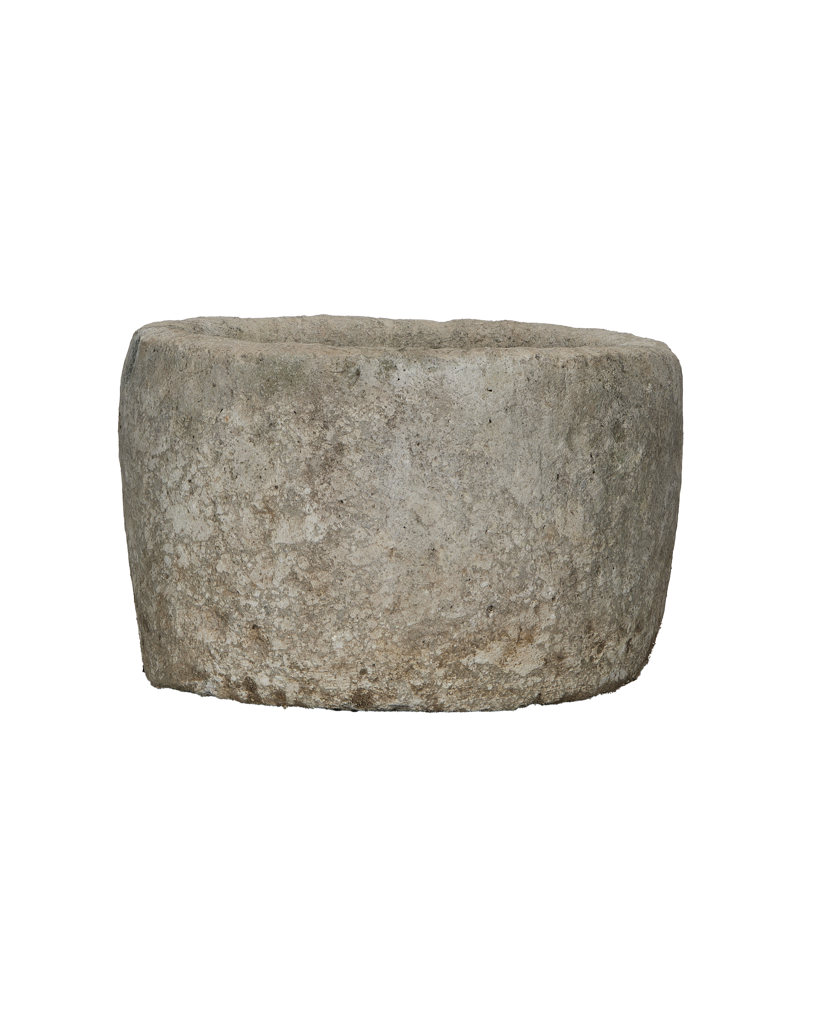 Olive Ateliers - Limestone Trough - Round