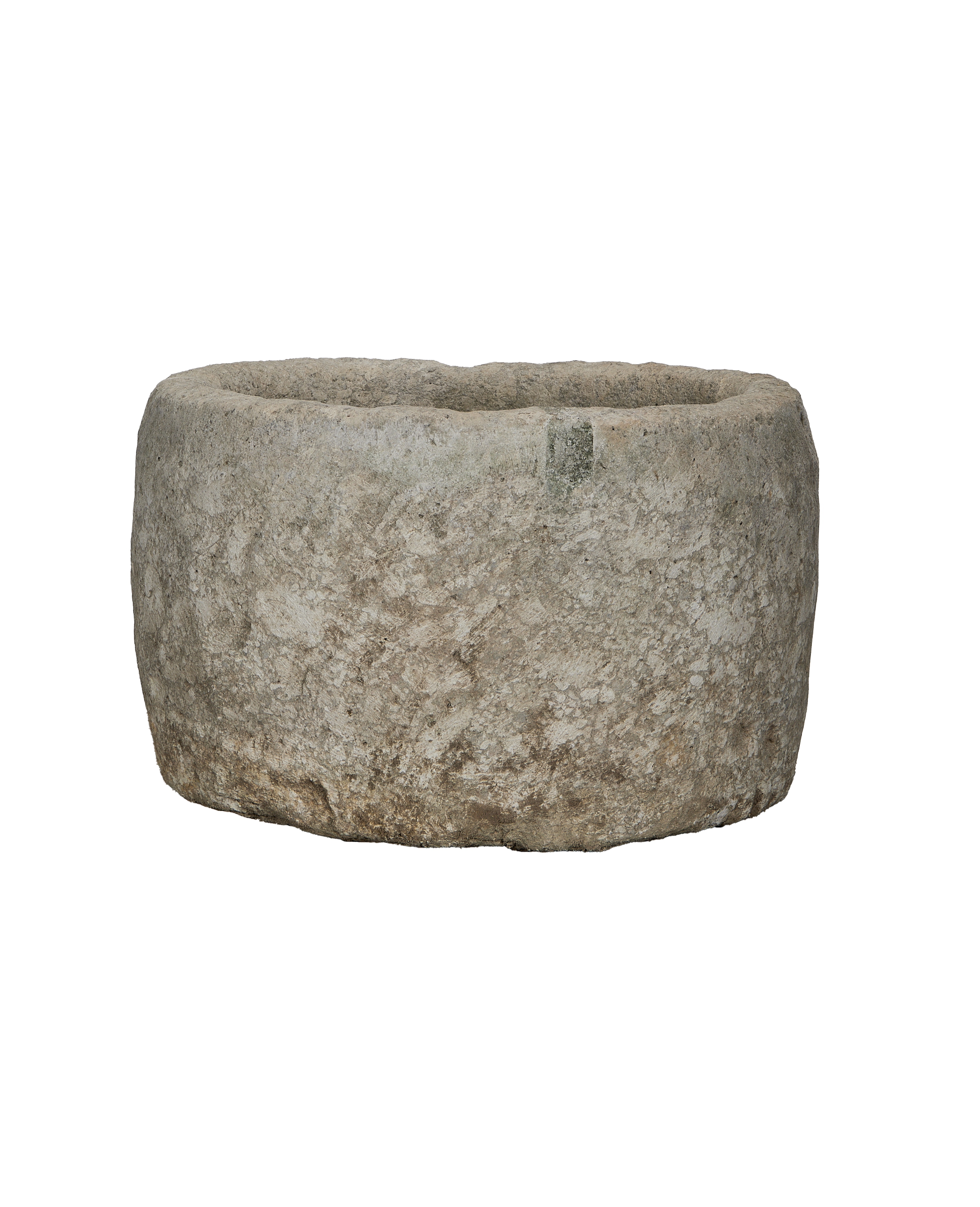 Olive Ateliers - Limestone Trough - Round