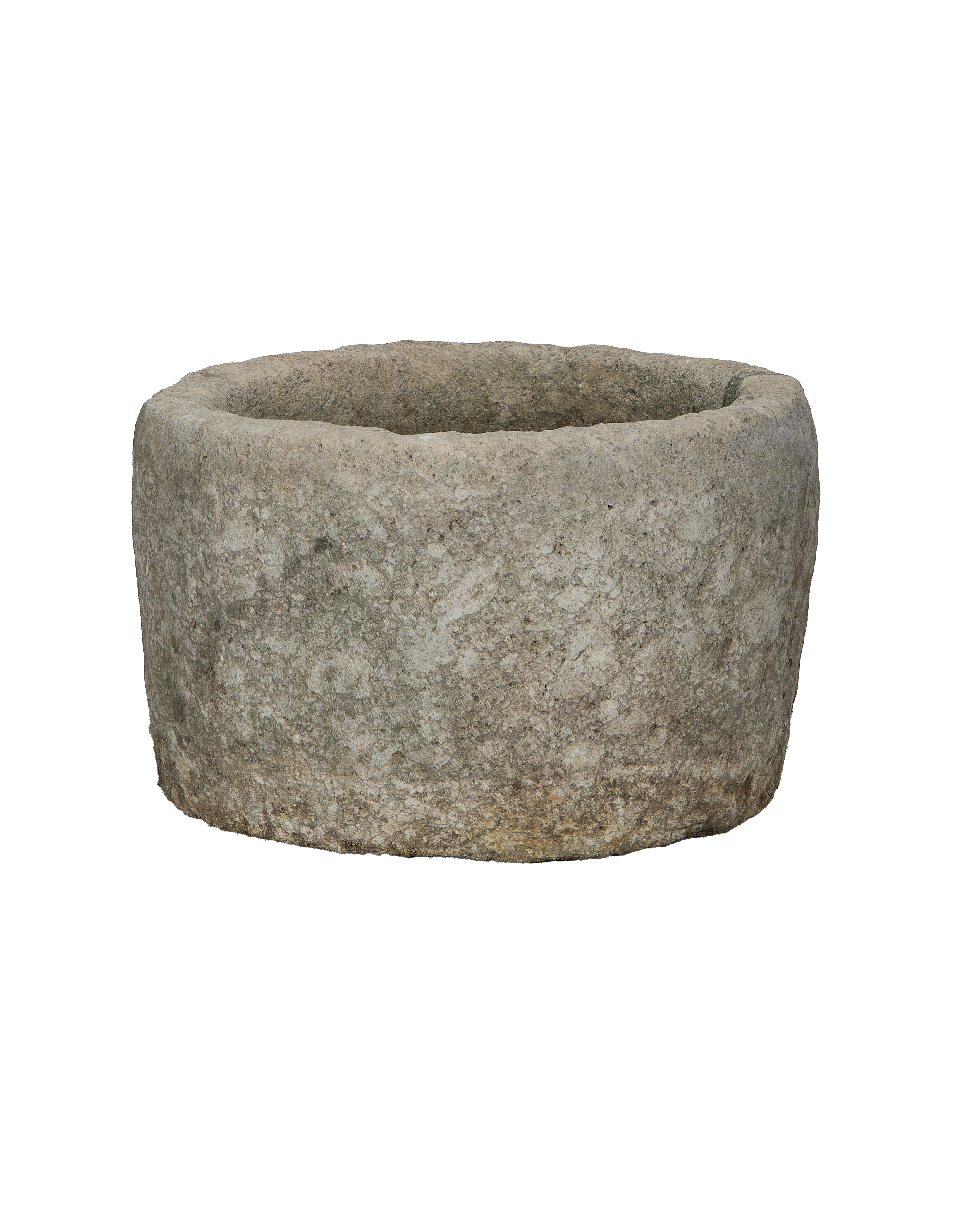 Olive Ateliers - Limestone Trough - Round