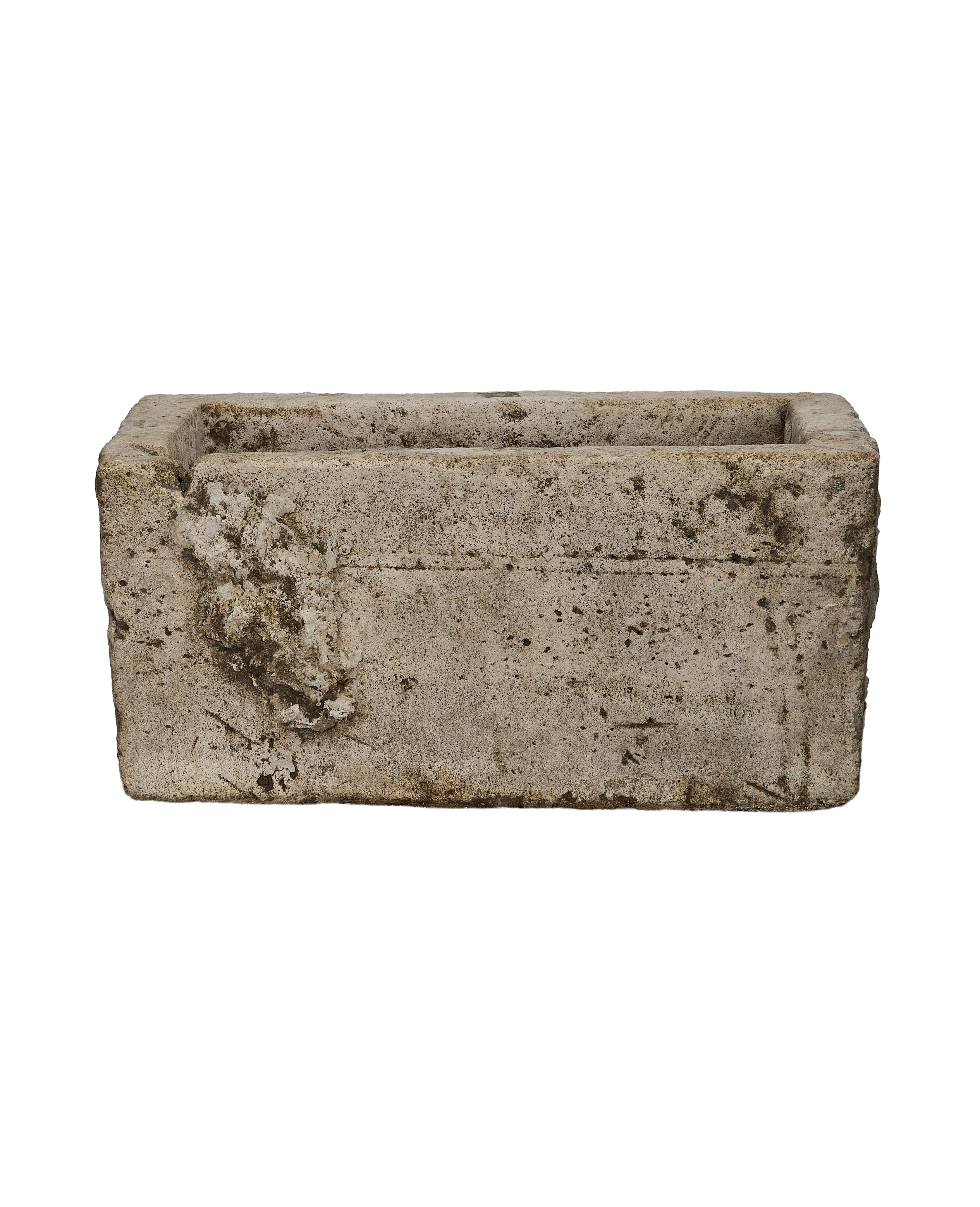 Olive Ateliers - Limestone Trough - Rectangle