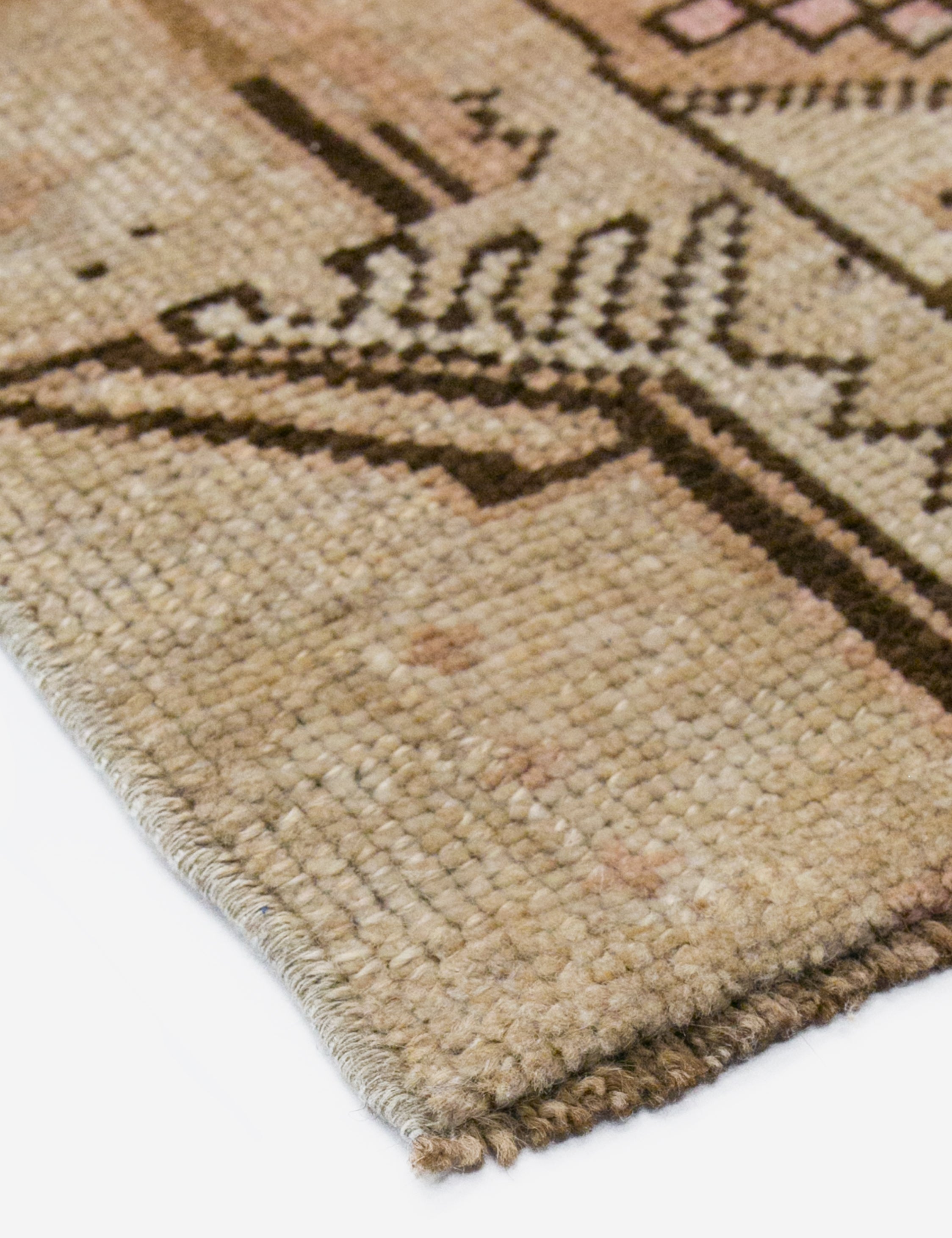 Lulu and Georgia - Vintage Turkish Hand - Knotted Wool Runner Rug No. 209, 2'6" x 9'8"