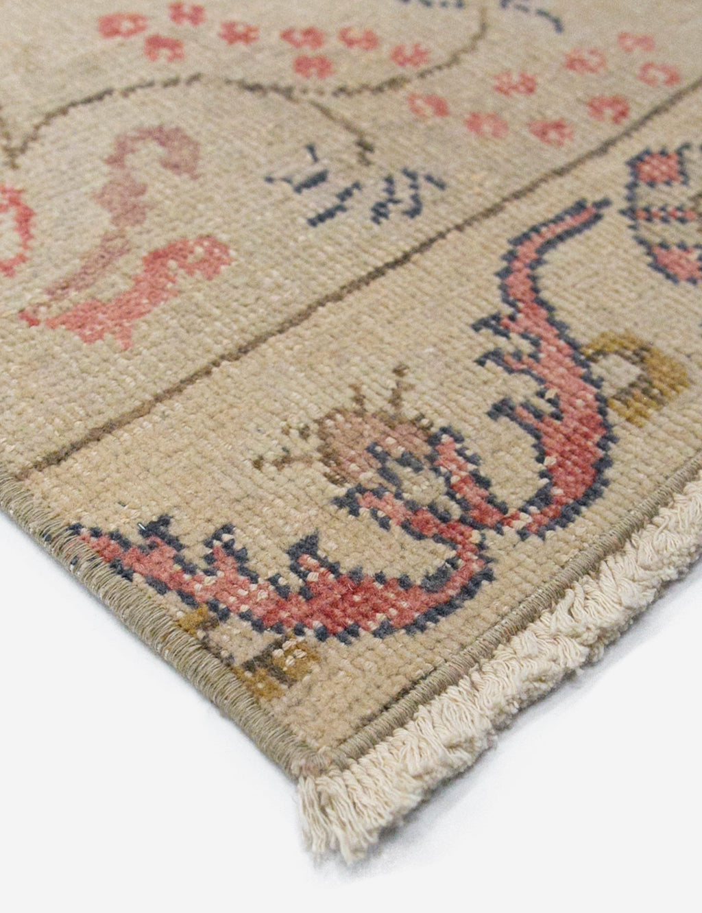 Lulu and Georgia - Vintage Turkish Hand - Knotted Wool Runner Rug No. 207, 2'5" x 10'12"