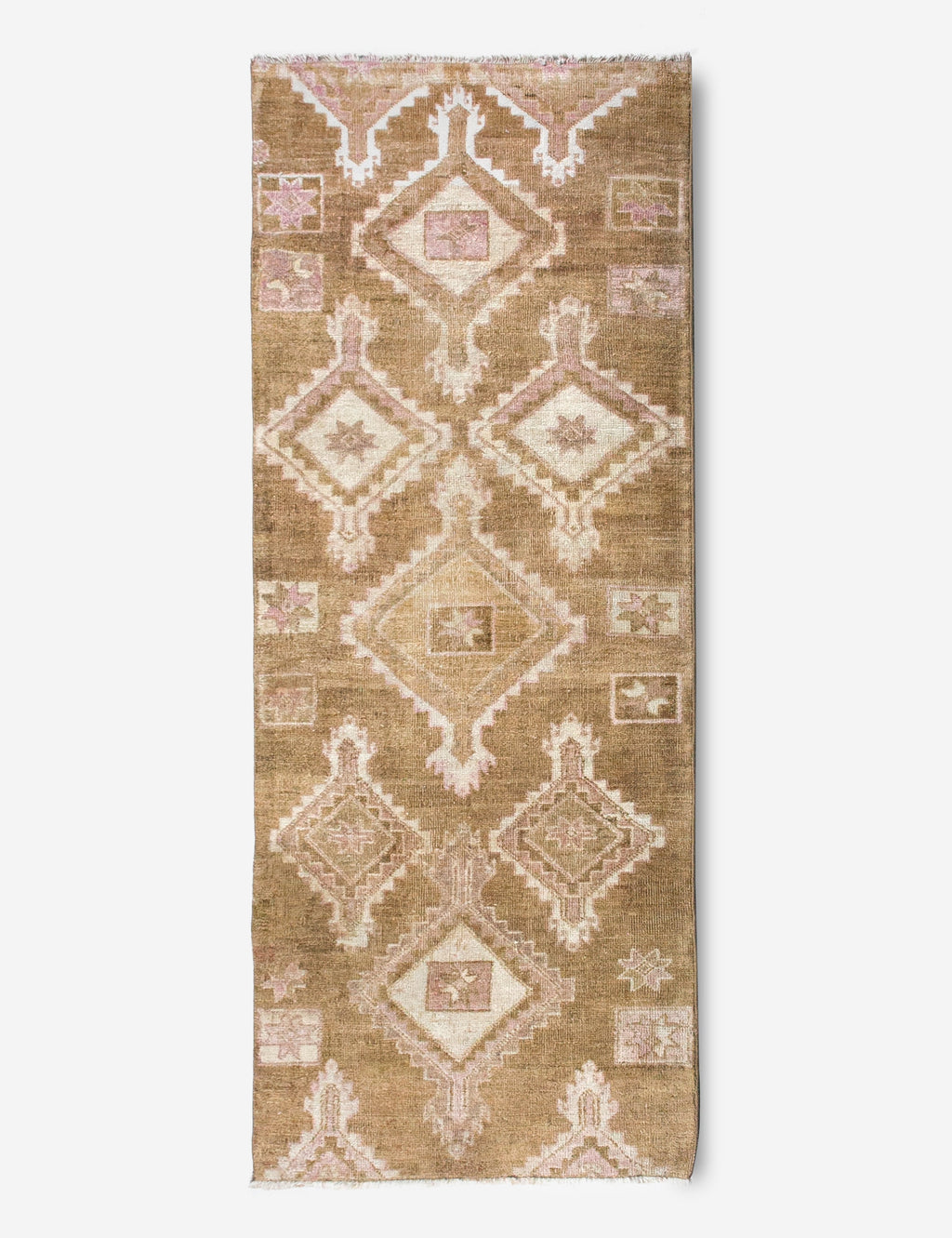 Lulu and Georgia - Vintage Turkish Hand - Knotted Wool Rug No. 358, 3'3" x 8'5"