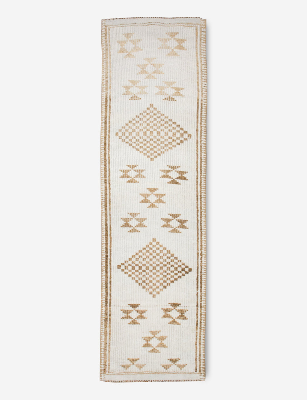 Lulu and Georgia - Vintage Turkish Hand - Knotted Wool Runner Rug No. 203, 2'11" x 11'6"