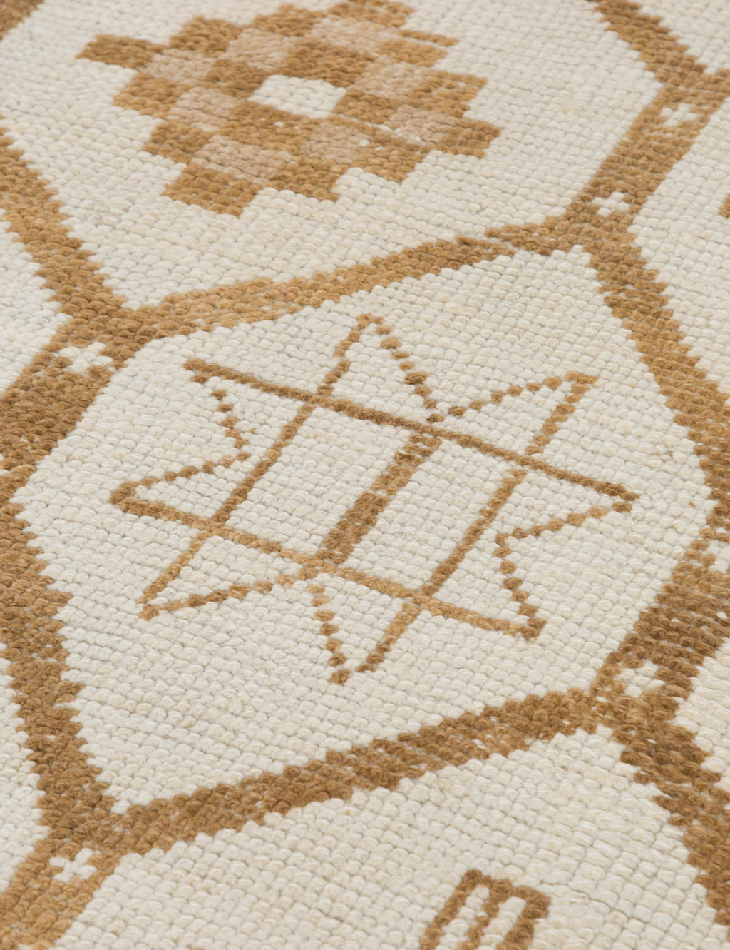 Lulu and Georgia - Vintage Turkish Hand - Knotted Wool Runner Rug No. 232, 3'5" x 10'9"