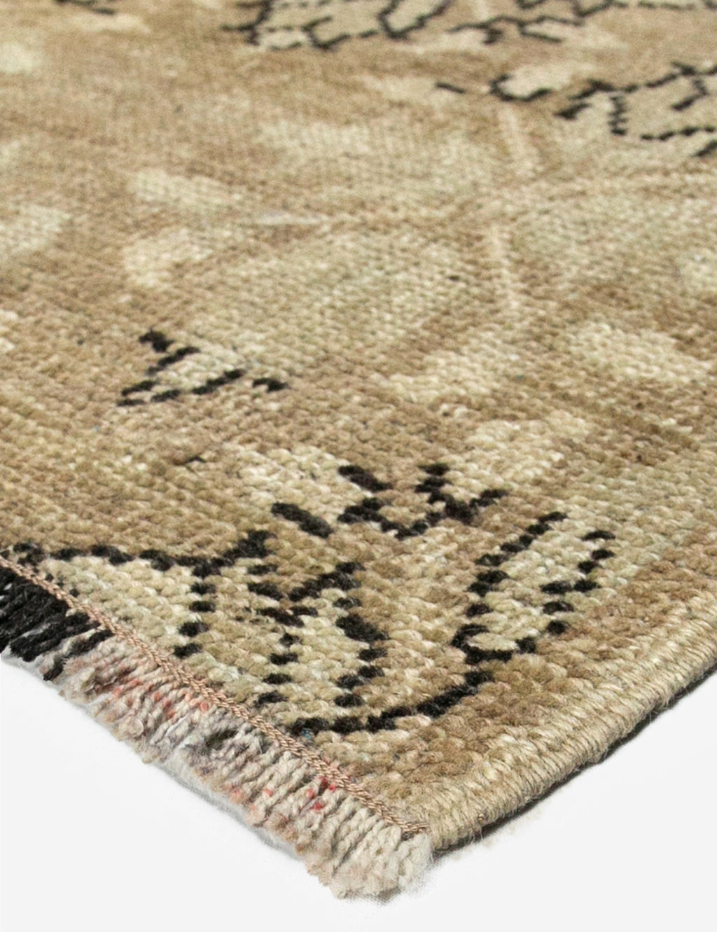 Lulu and Georgia - Vintage Turkish Hand - Knotted Wool Rug No. 370, 5'1" x 7'4"
