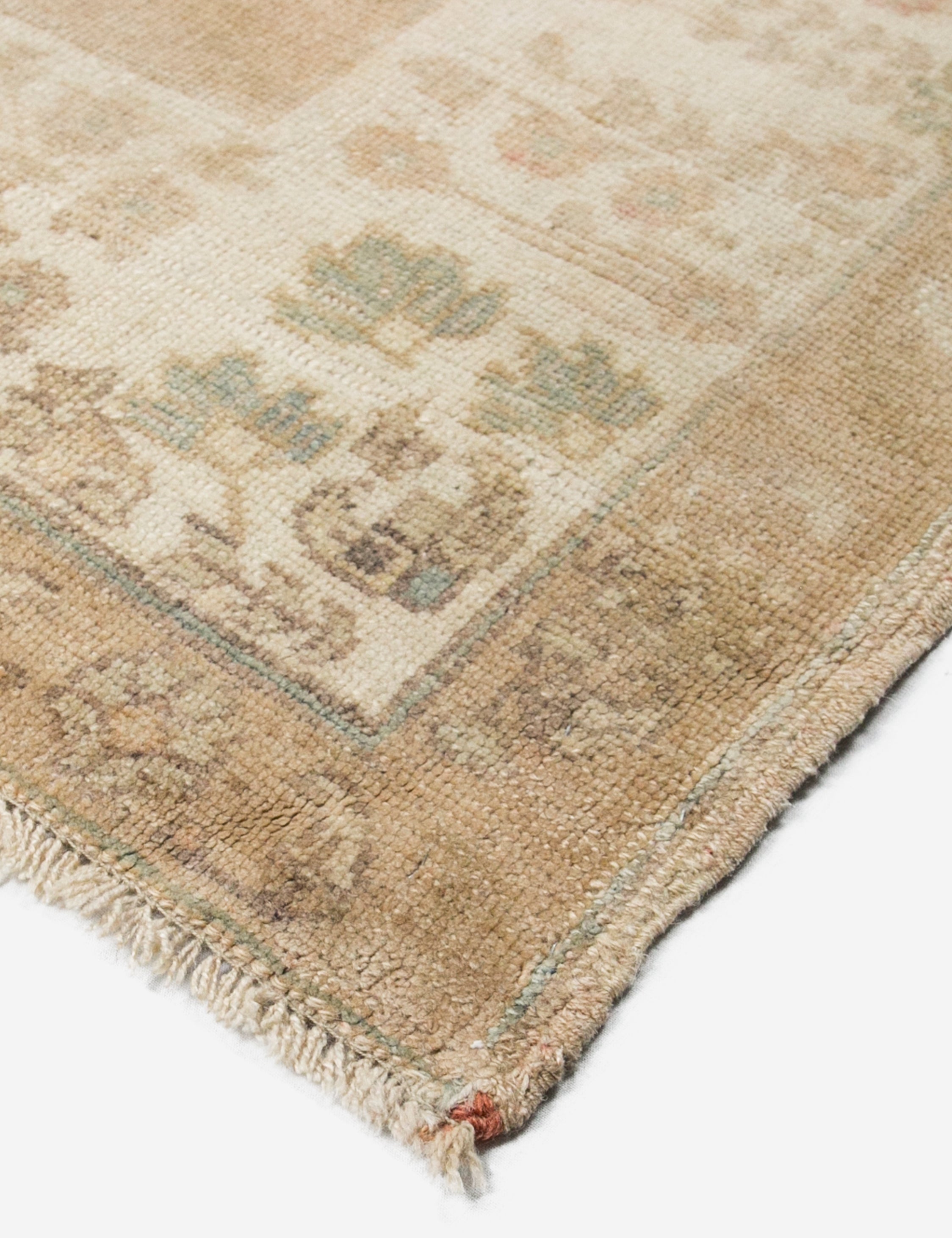 Lulu and Georgia - Vintage Turkish Hand - Knotted Wool Rug No. 371, 5'1" x 7'5"