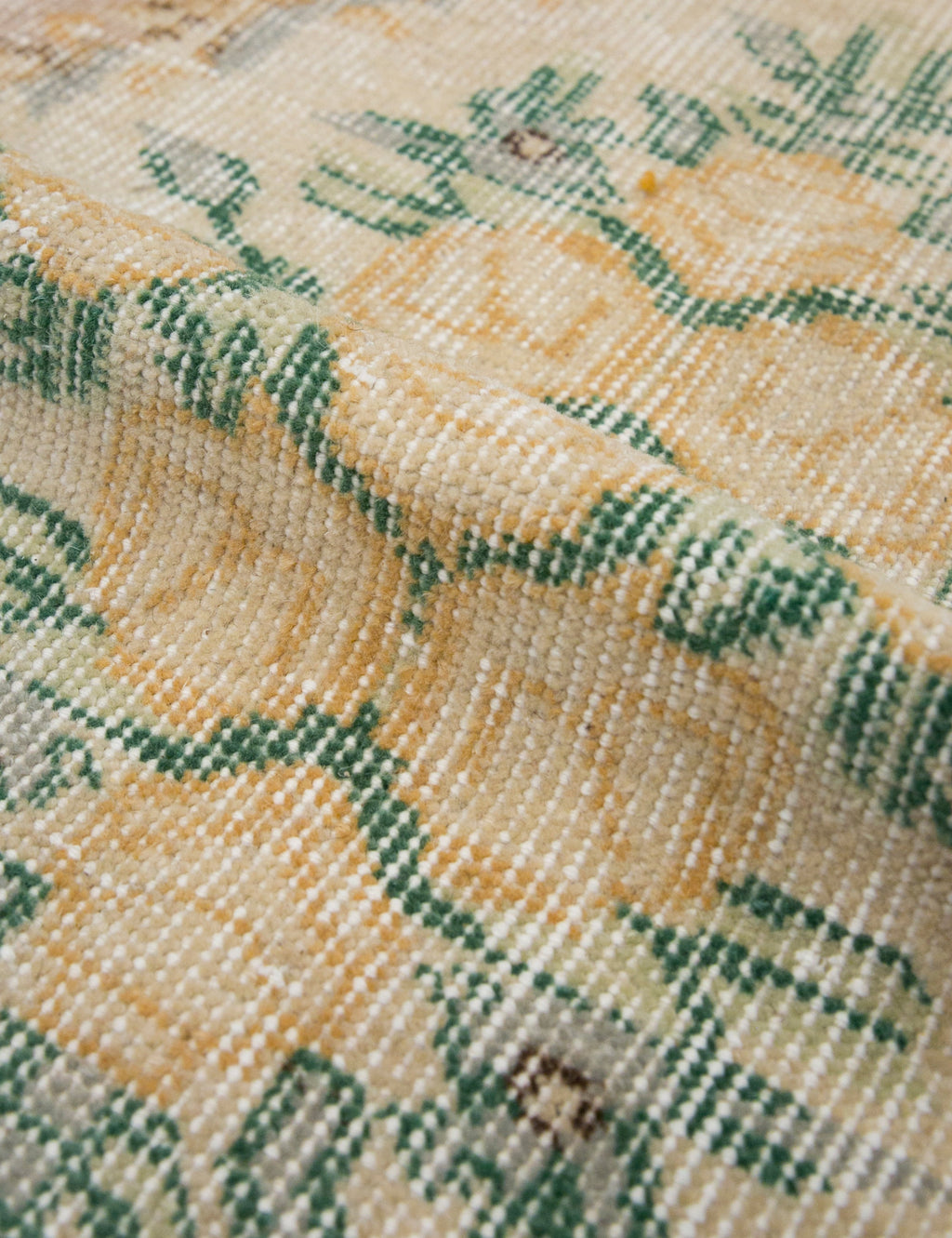 Lulu and Georgia - Vintage Turkish Hand - Knotted Wool Rug No. 379, 6'3" x 9'9"