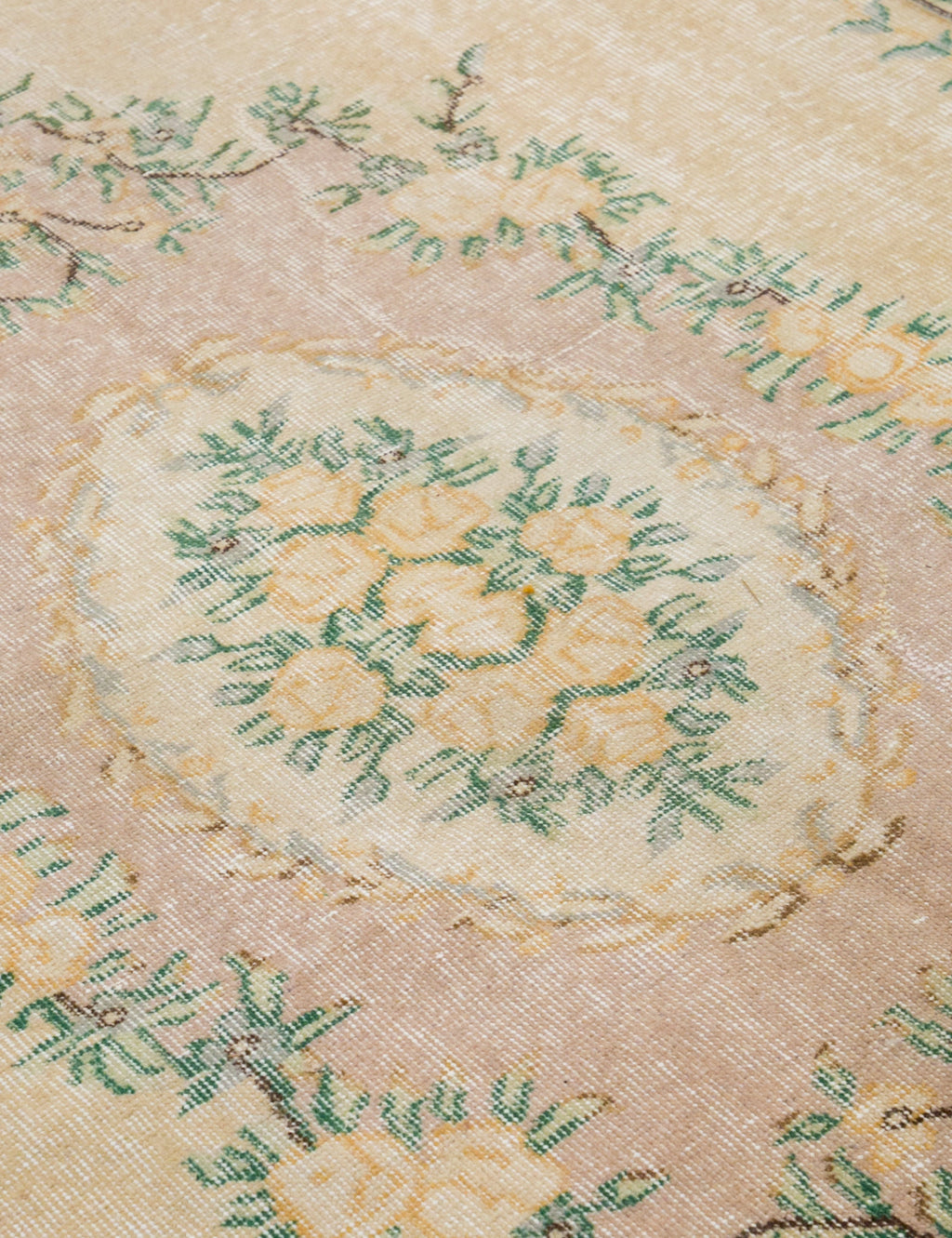 Lulu and Georgia - Vintage Turkish Hand - Knotted Wool Rug No. 379, 6'3" x 9'9"