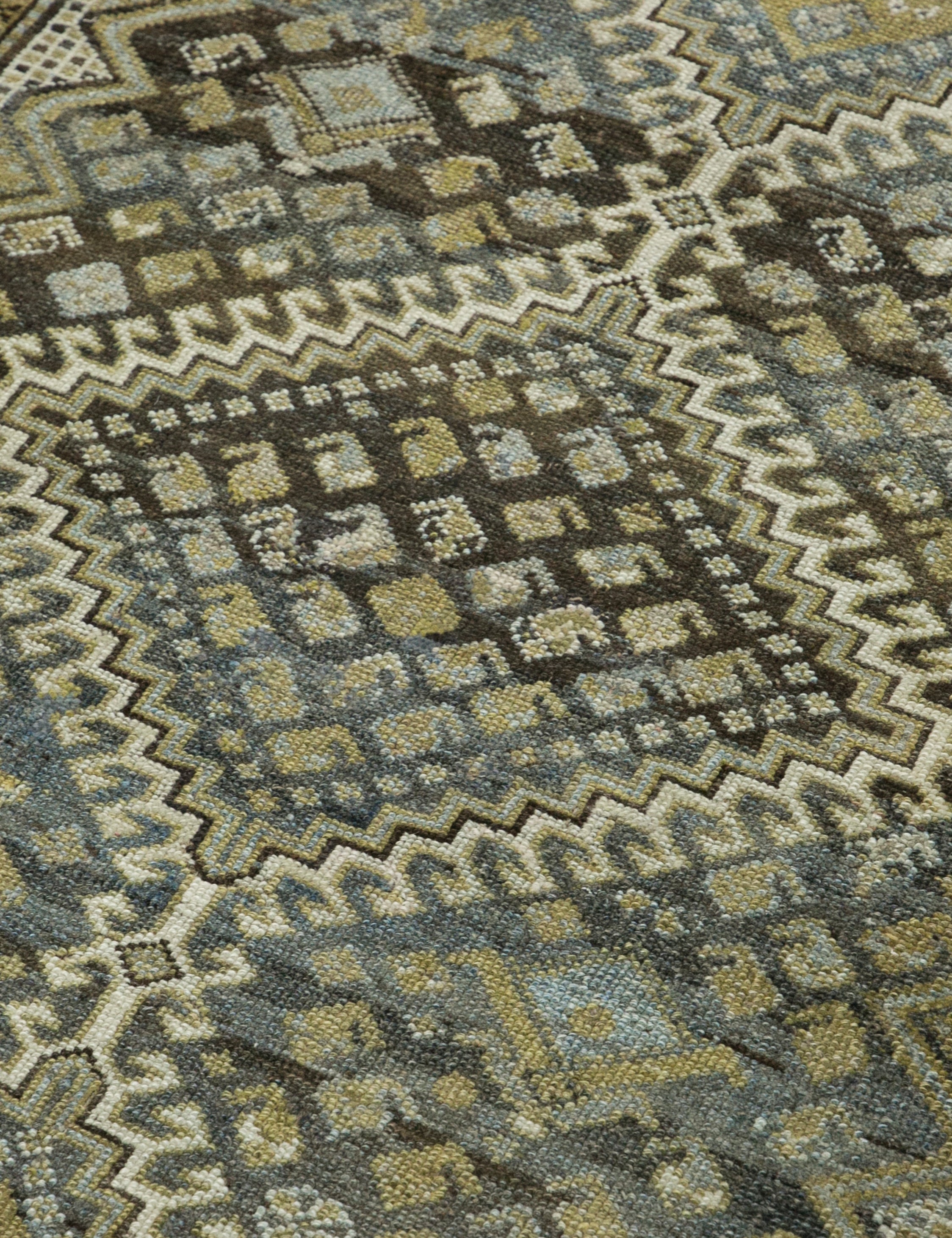 Lulu and Georgia - Vintage Turkish Hand - Knotted Wool Runner Rug No. 206, 2'12" x 8'8"