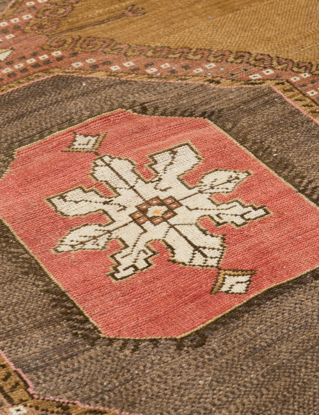 Lulu and Georgia - Vintage Turkish Hand - Knotted Wool Rug No. 374, 5'6" x 12'2"