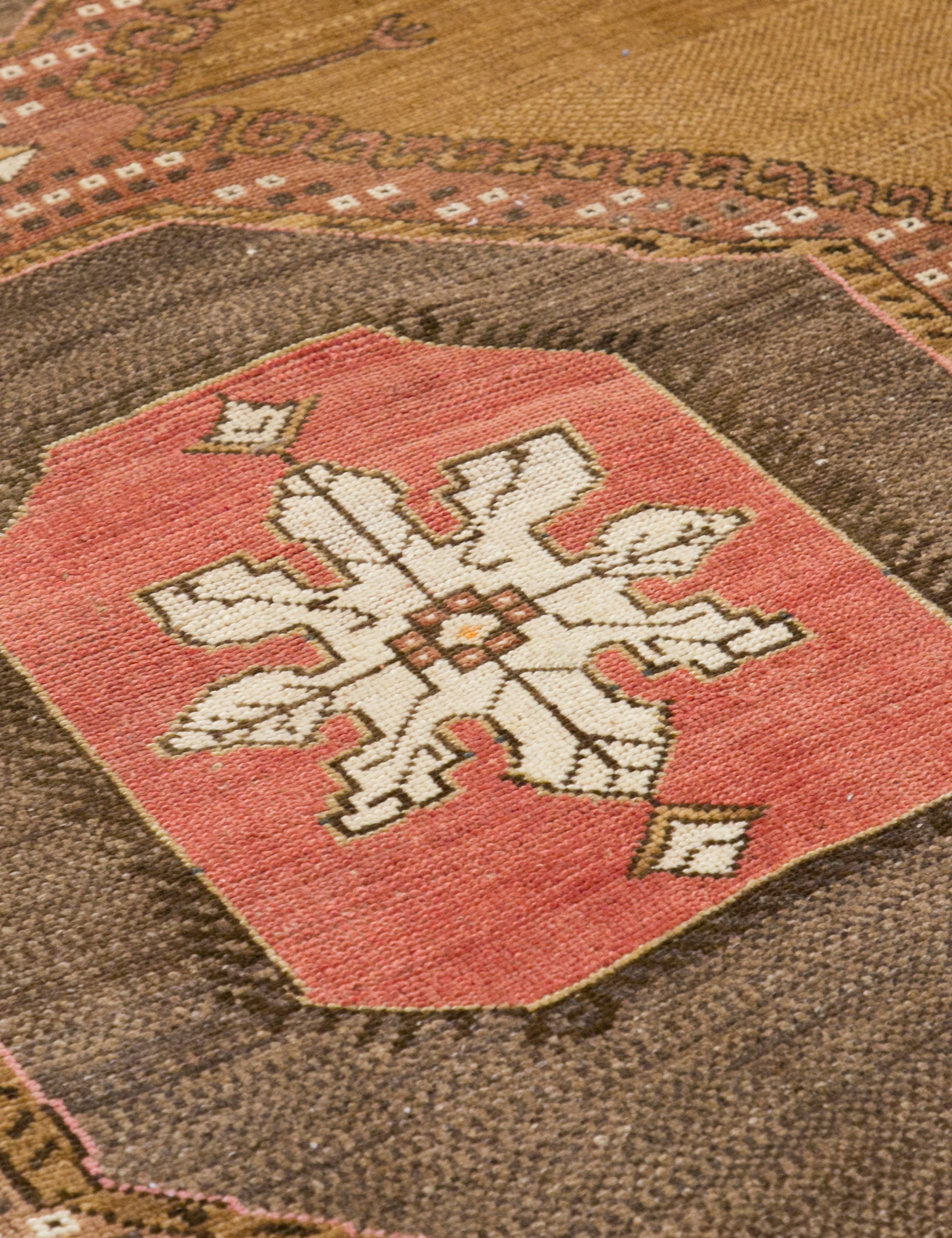 Lulu and Georgia - Vintage Turkish Hand - Knotted Wool Rug No. 374, 5'6" x 12'2"