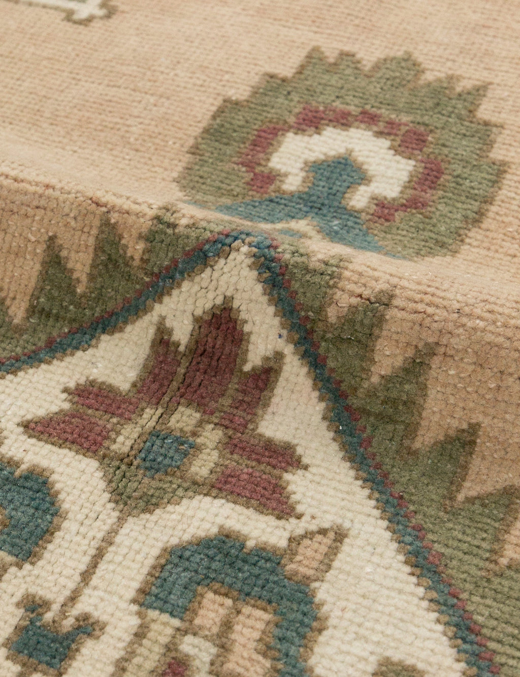Lulu and Georgia - Vintage Turkish Hand - Knotted Wool Rug No. 383, 6'8" x 10'12"