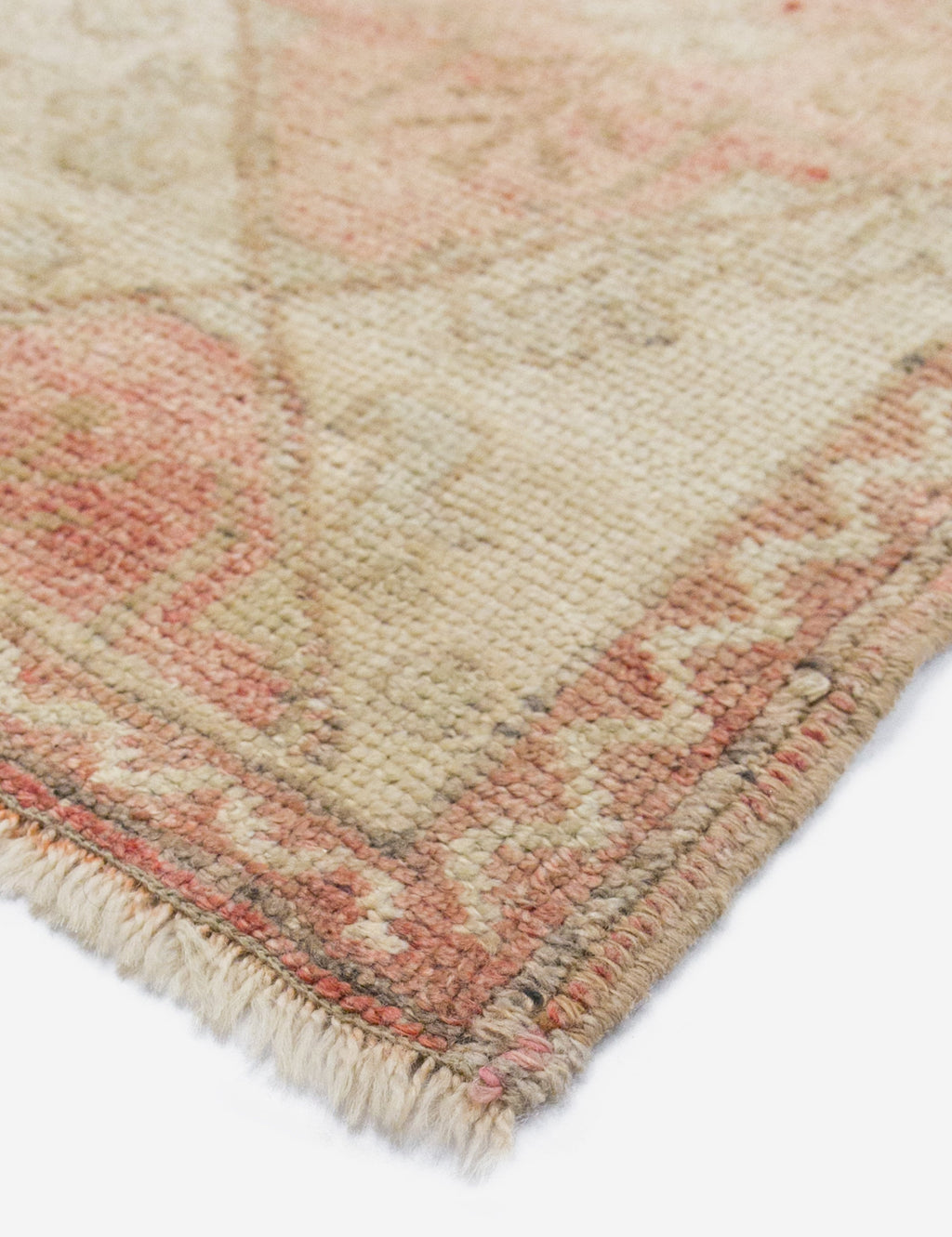 Lulu and Georgia - Vintage Turkish Hand - Knotted Wool Rug No. 380, 6'4" x 11'11"