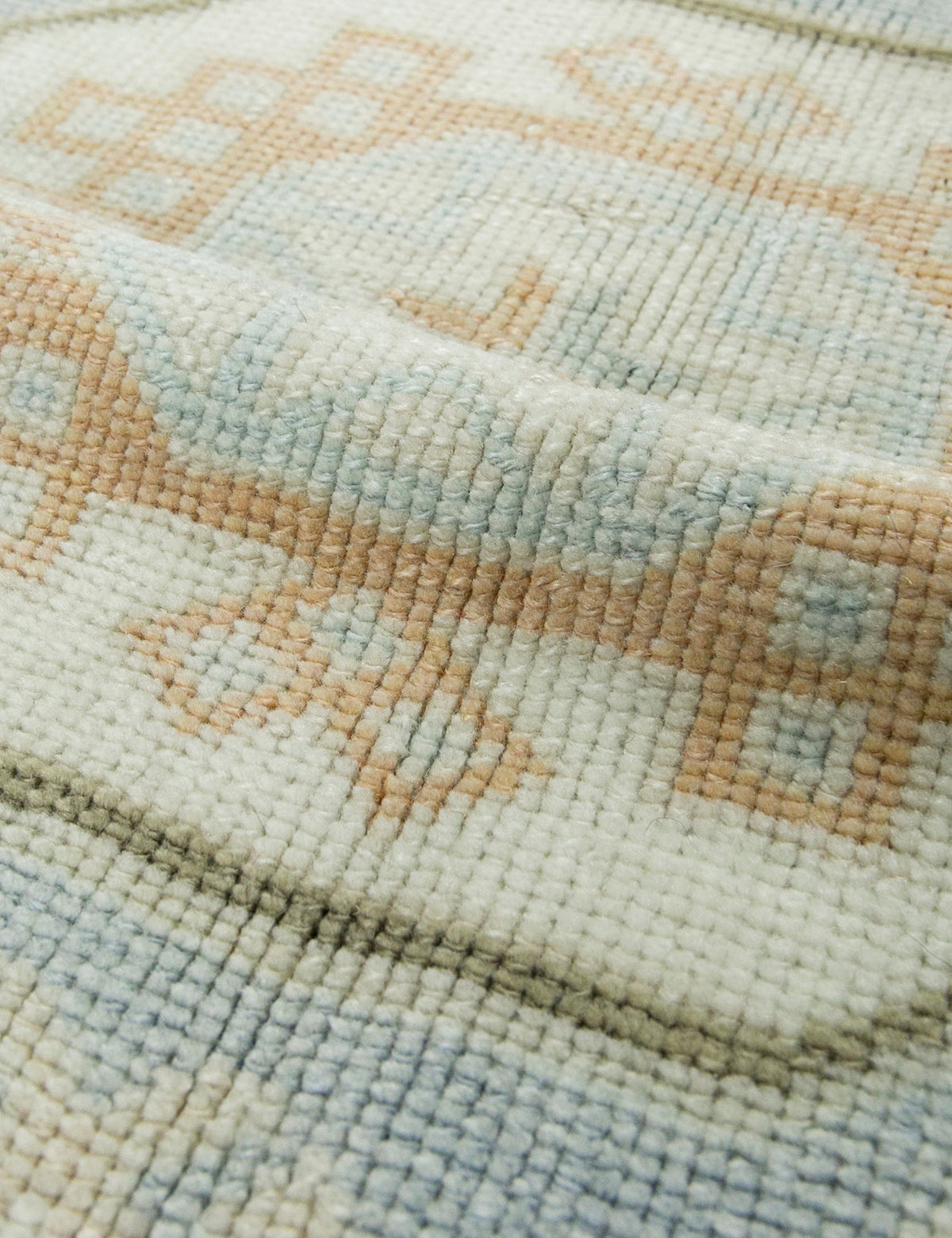 Lulu and Georgia - Vintage Turkish Hand - Knotted Wool Rug No. 381, 6'5" x 9'10"
