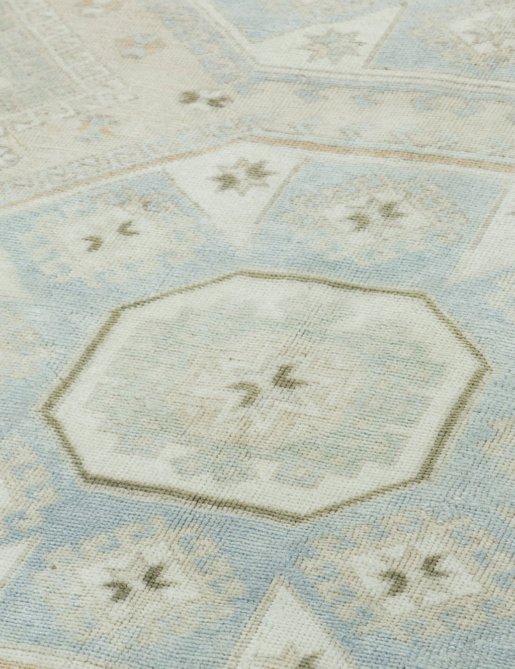 Lulu and Georgia - Vintage Turkish Hand - Knotted Wool Rug No. 381, 6'5" x 9'10"