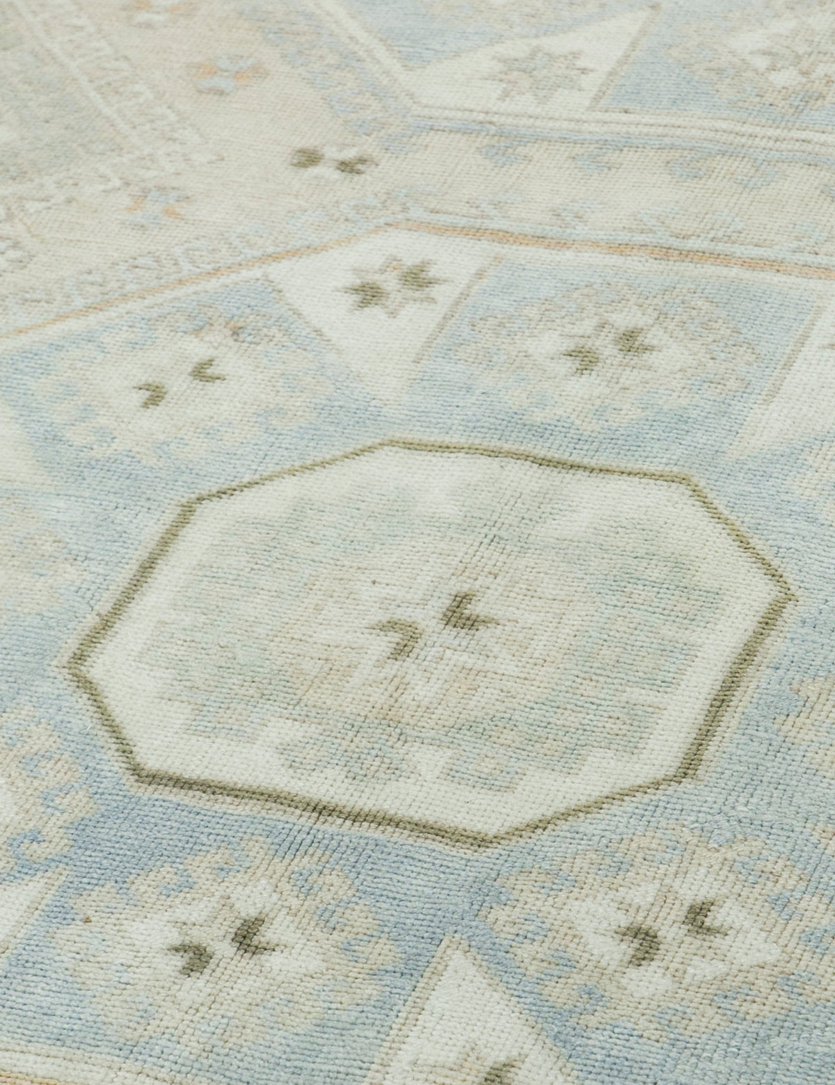 Lulu and Georgia - Vintage Turkish Hand - Knotted Wool Rug No. 381, 6'5" x 9'10"