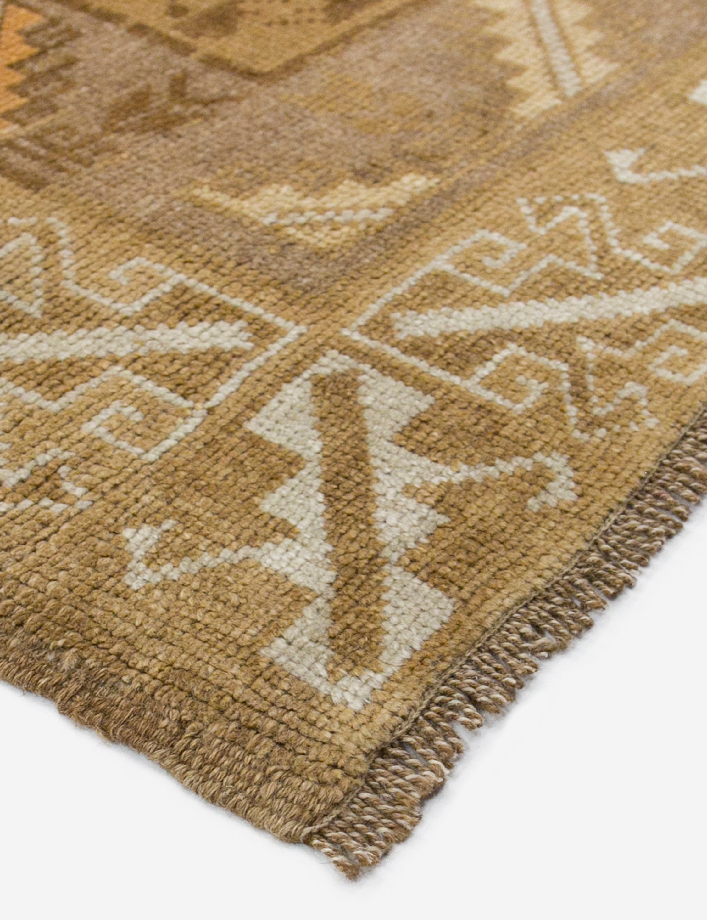 Lulu and Georgia - Vintage Turkish Hand - Knotted Wool Rug No. 385, 7' x 10'10"