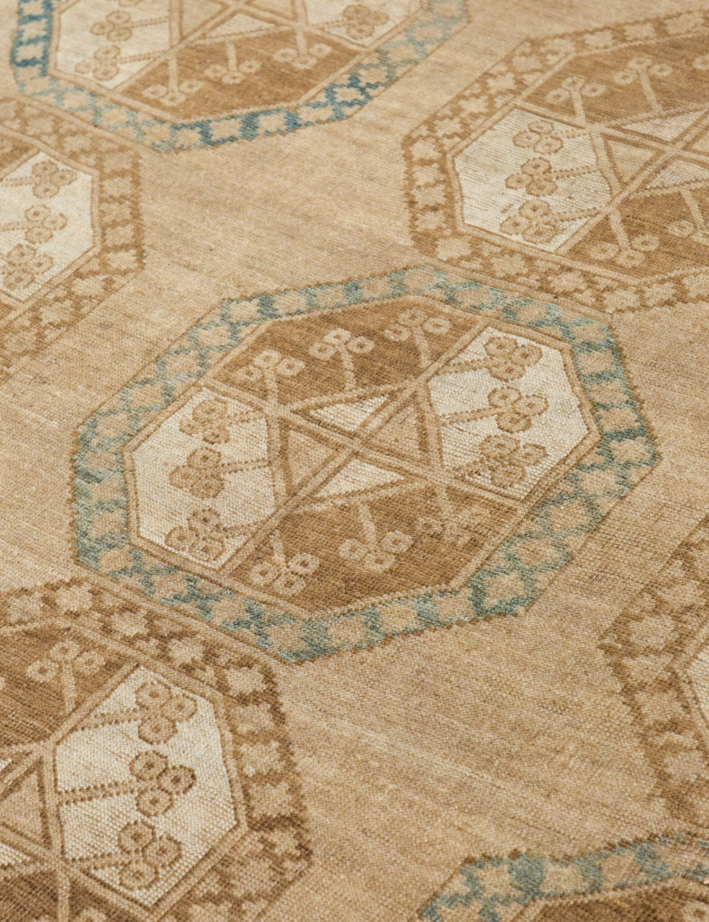 Lulu and Georgia - Vintage Turkish Hand - Knotted Wool Rug No. 393, 7'9" x 9'8"