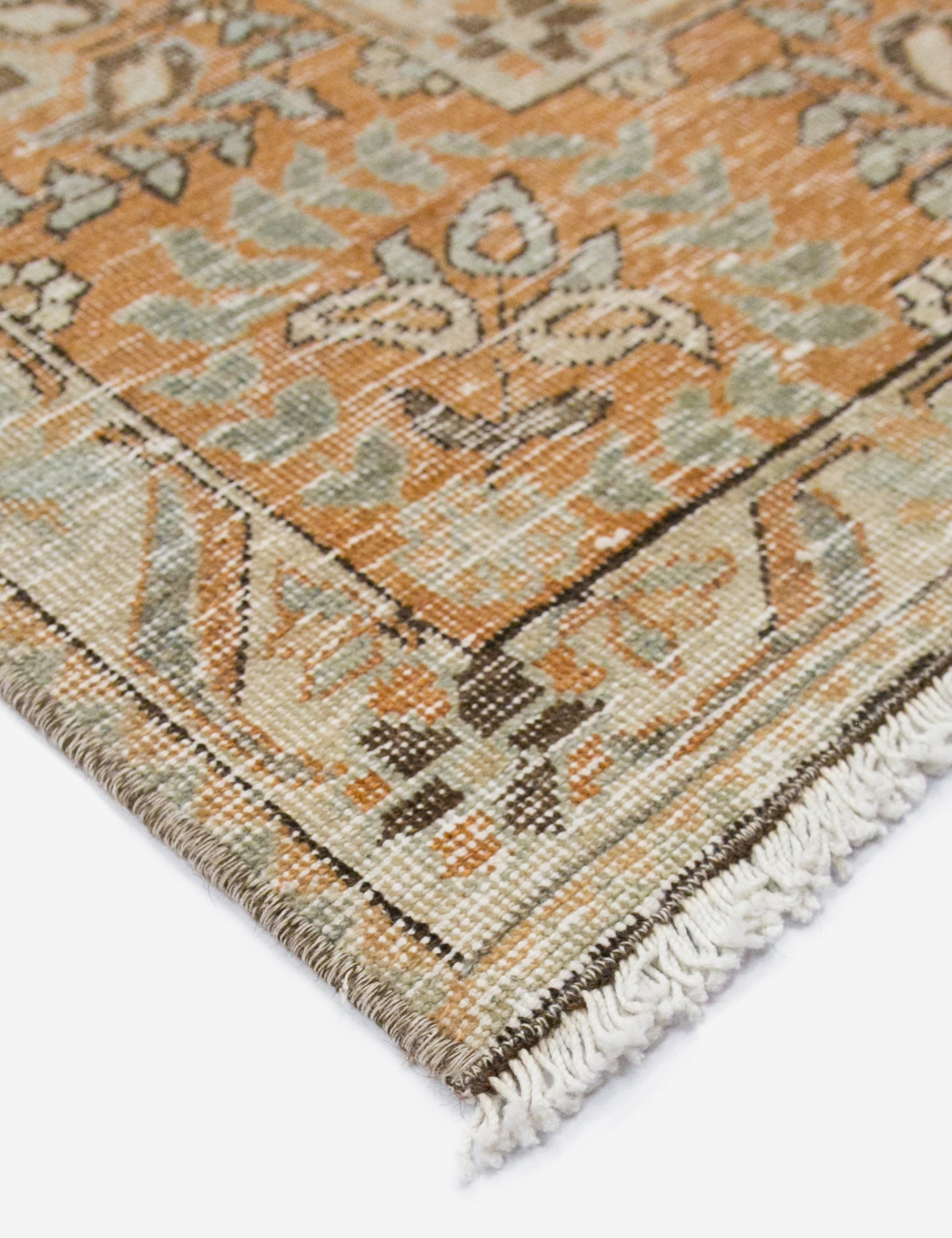 Lulu and Georgia - Vintage Turkish Hand - Knotted Wool Rug No. 377, 6'11" x 10'5"