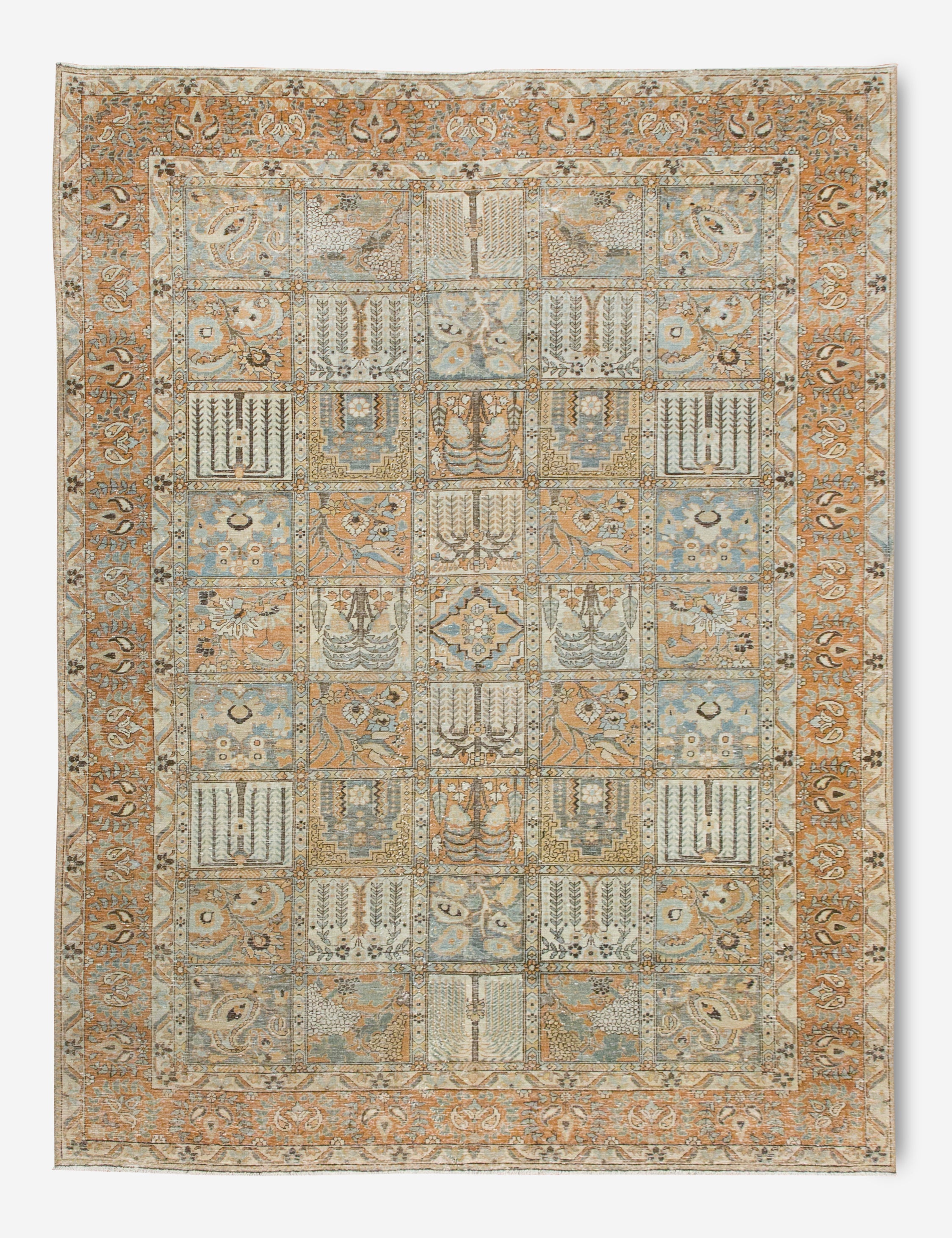 Lulu and Georgia - Vintage Turkish Hand - Knotted Wool Rug No. 377, 6'11" x 10'5"