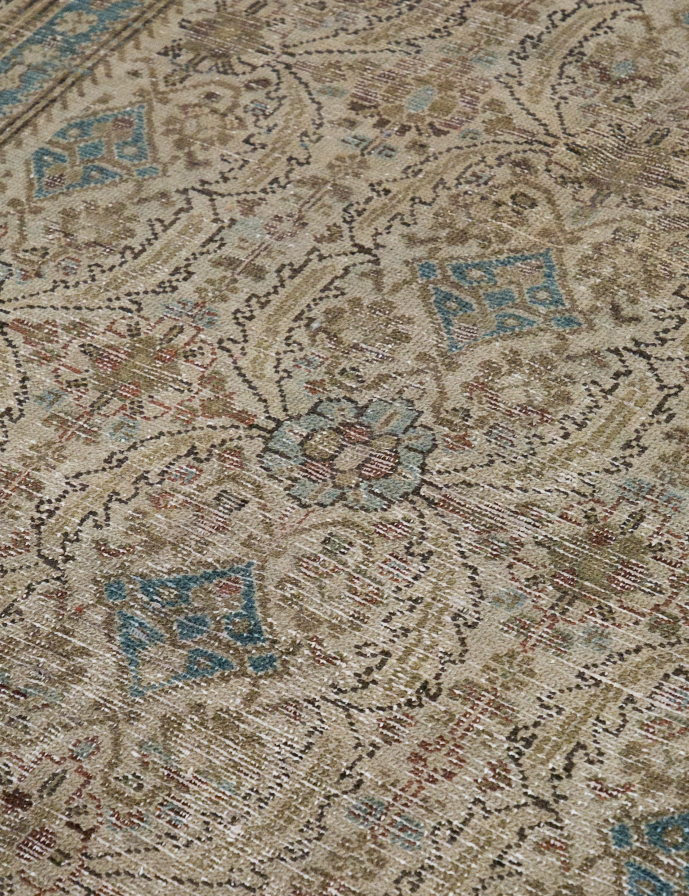 Lulu and Georgia - Vintage Turkish Hand - Knotted Wool Rug No. 373, 5'5" x 14'10"