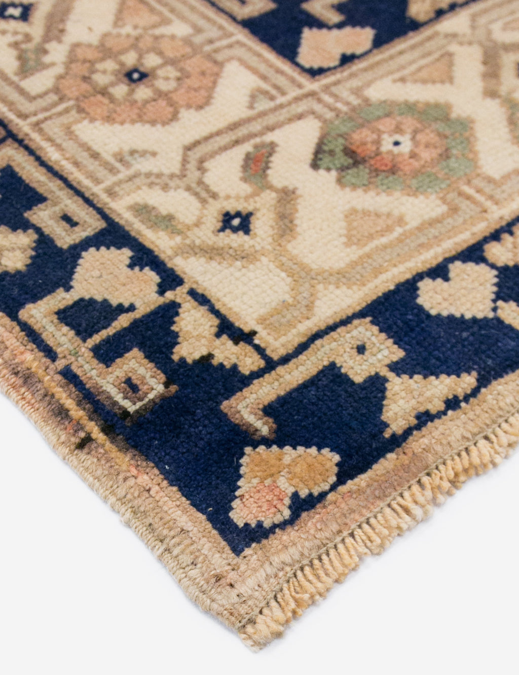 Lulu and Georgia - Vintage Turkish Hand - Knotted Wool Rug No. 405, 4'8" x 7'2"