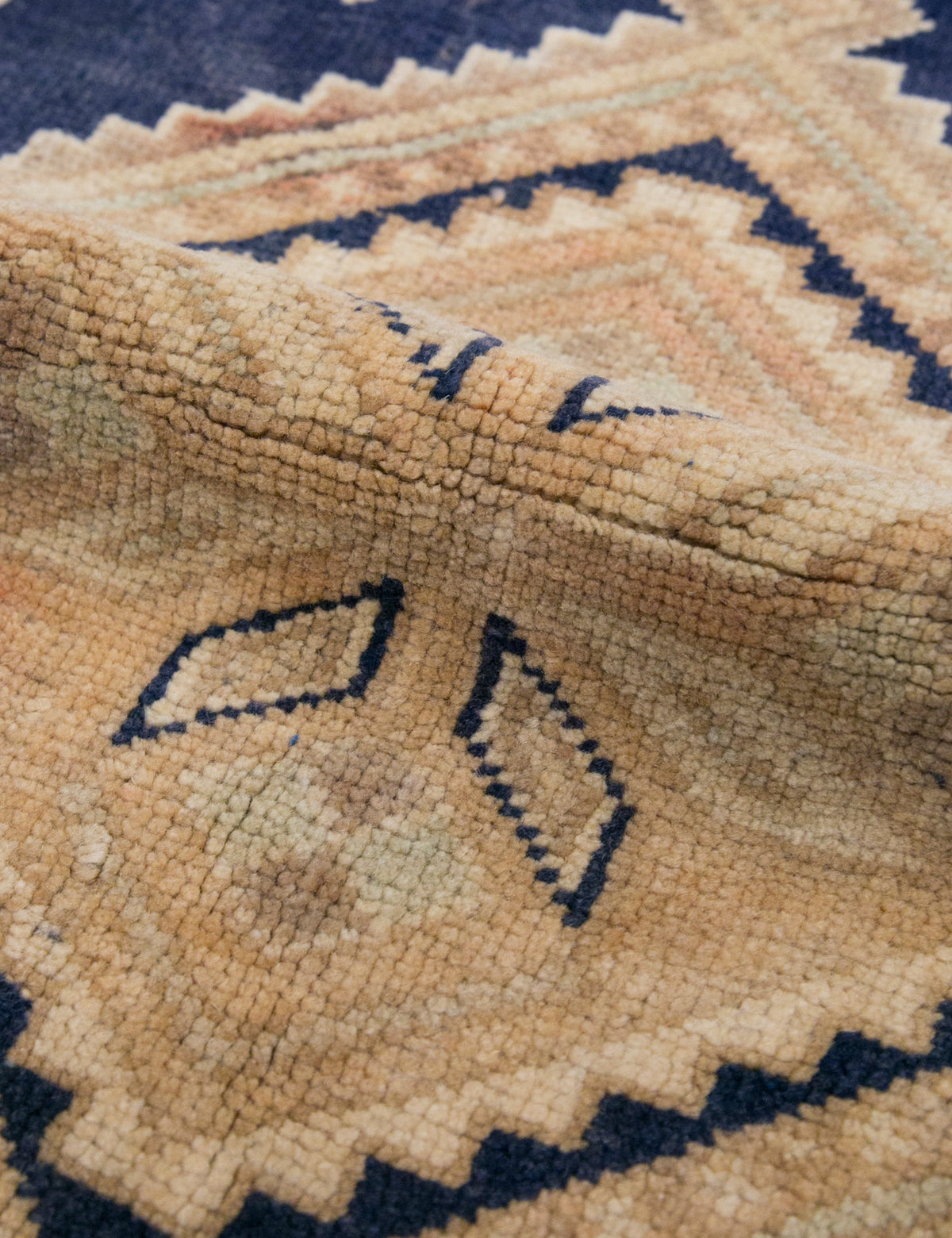 Lulu and Georgia - Vintage Turkish Hand - Knotted Wool Rug No. 405, 4'8" x 7'2"