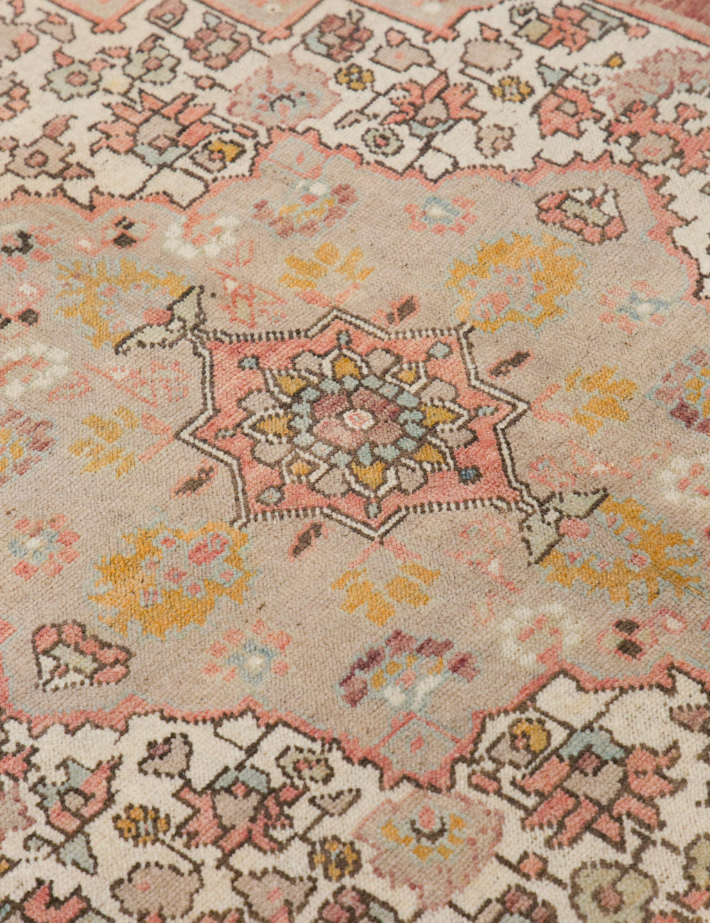 Lulu and Georgia - Vintage Turkish Hand - Knotted Wool Rug No. 406, 5'3" x 10'