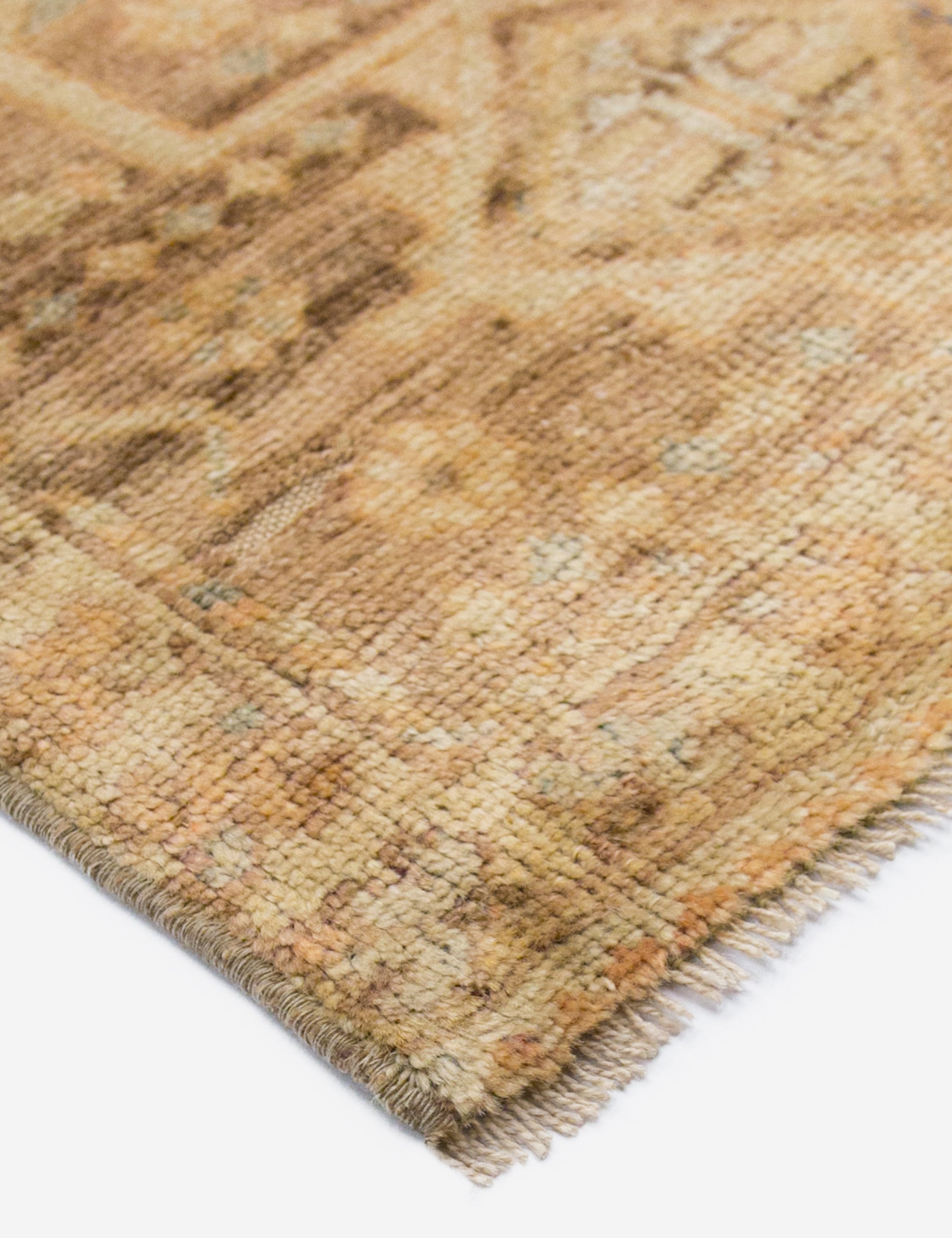 Lulu and Georgia - Vintage Turkish Hand - Knotted Wool Runner Rug No. 235, 4'1" x 12'