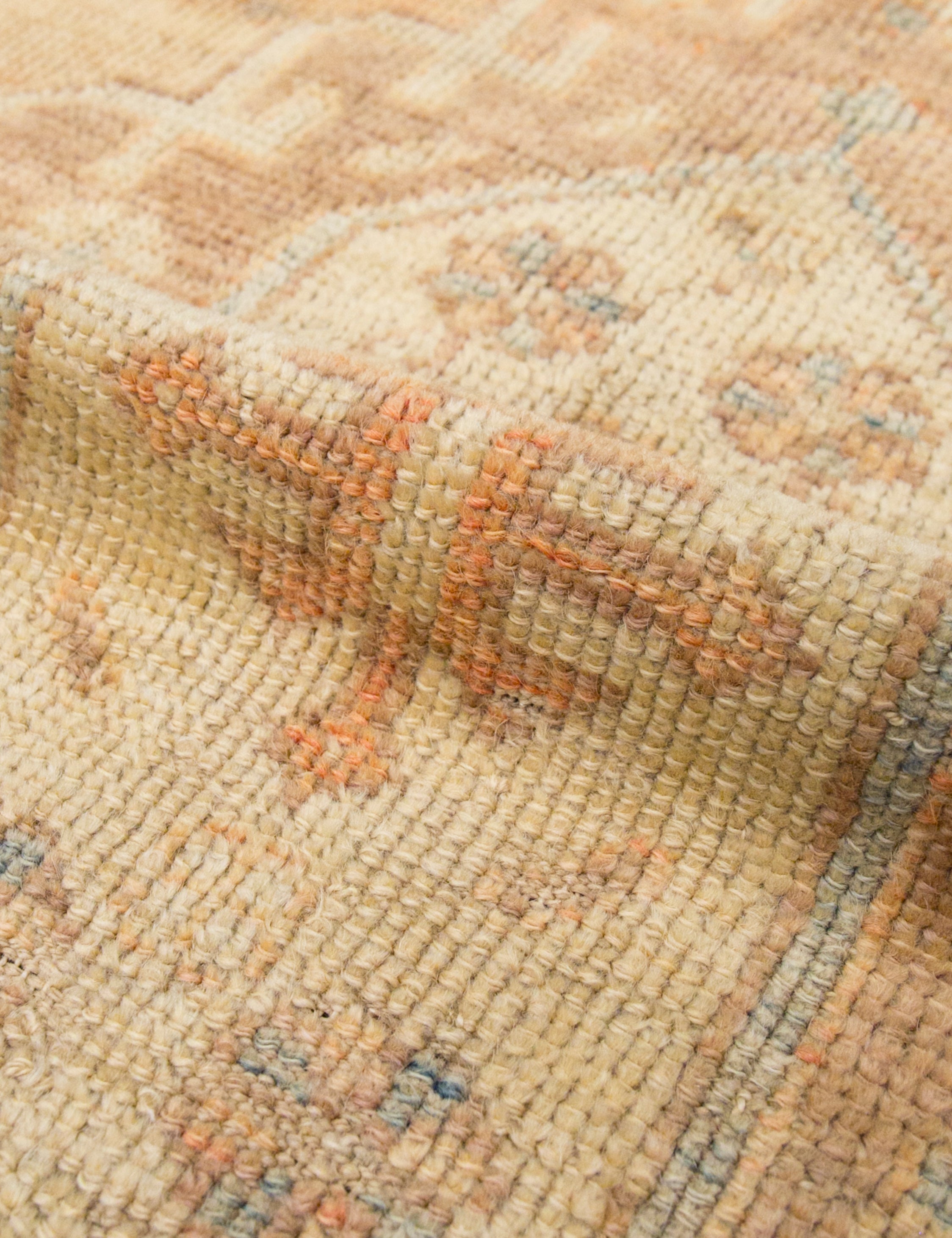 Lulu and Georgia - Vintage Turkish Hand - Knotted Wool Runner Rug No. 235, 4'1" x 12'
