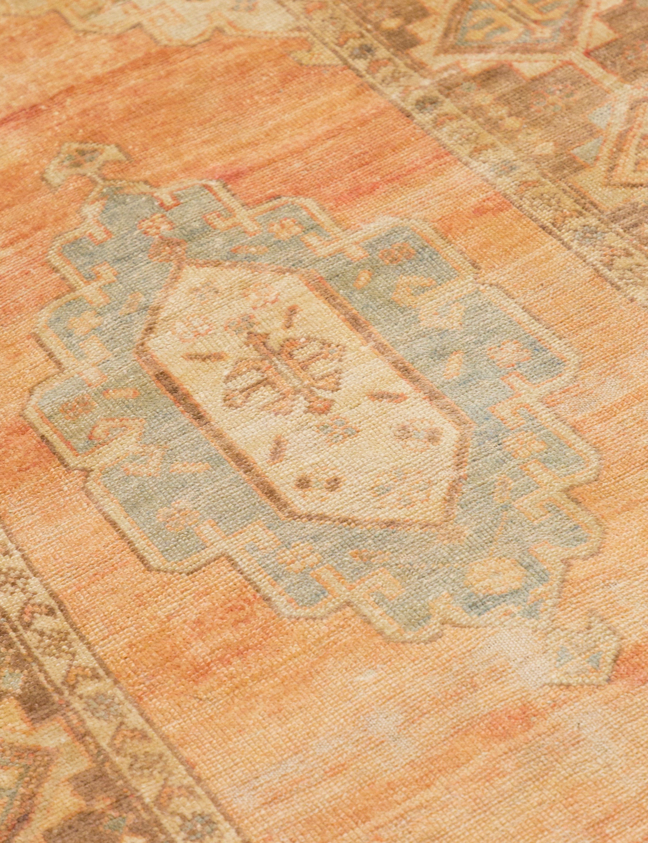 Lulu and Georgia - Vintage Turkish Hand - Knotted Wool Runner Rug No. 235, 4'1" x 12'