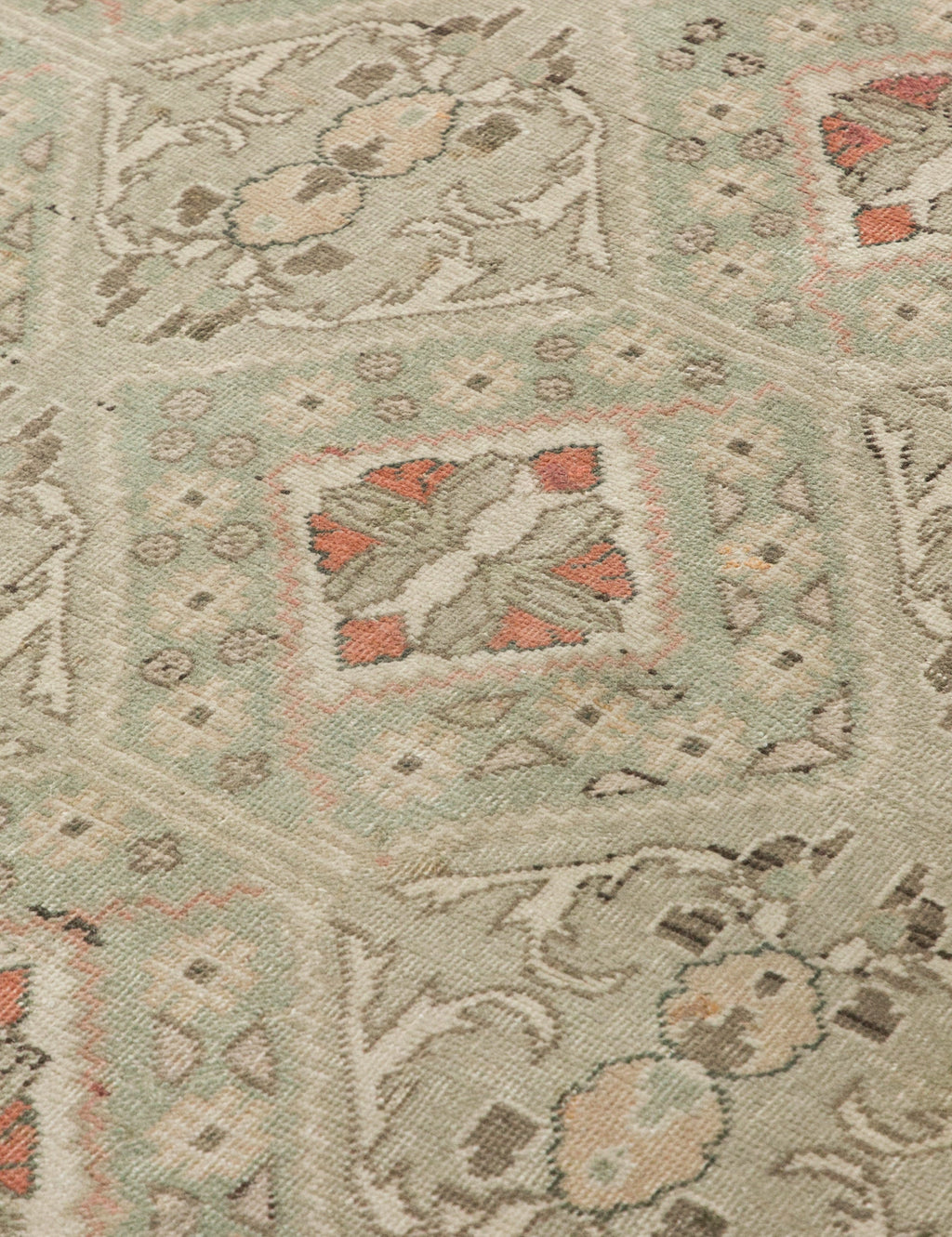 Lulu and Georgia - Vintage Turkish Hand - Knotted Wool Rug No. 408, 4' x 6'9"