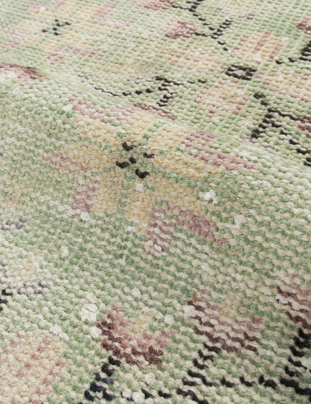 Lulu and Georgia - Vintage Turkish Hand - Knotted Wool Runner Rug No. 230, 2'4" x 7'1"