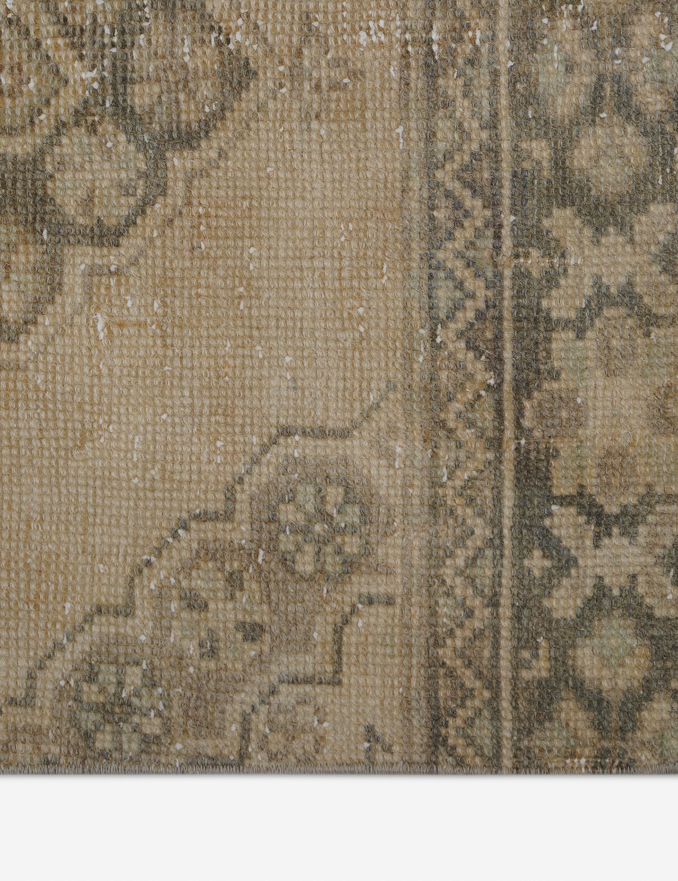 Lulu and Georgia - Vintage Turkish Hand - Knotted Wool Runner Rug No. 217, 2'5" x 8'10"