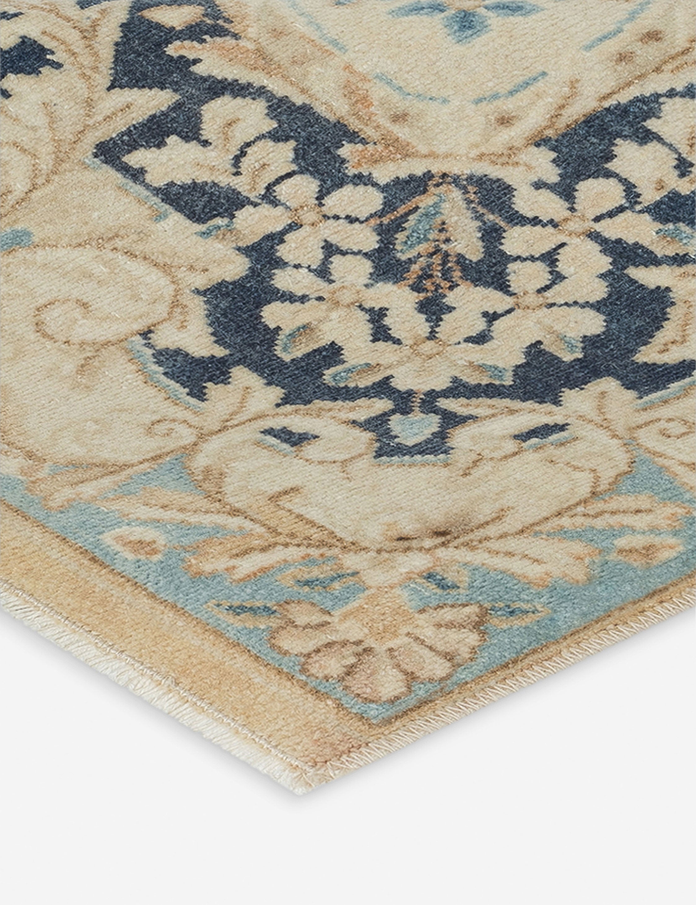 Lulu and Georgia - Vintage Turkish Hand - Knotted Wool Rug No. 397, 9'8" x 16'