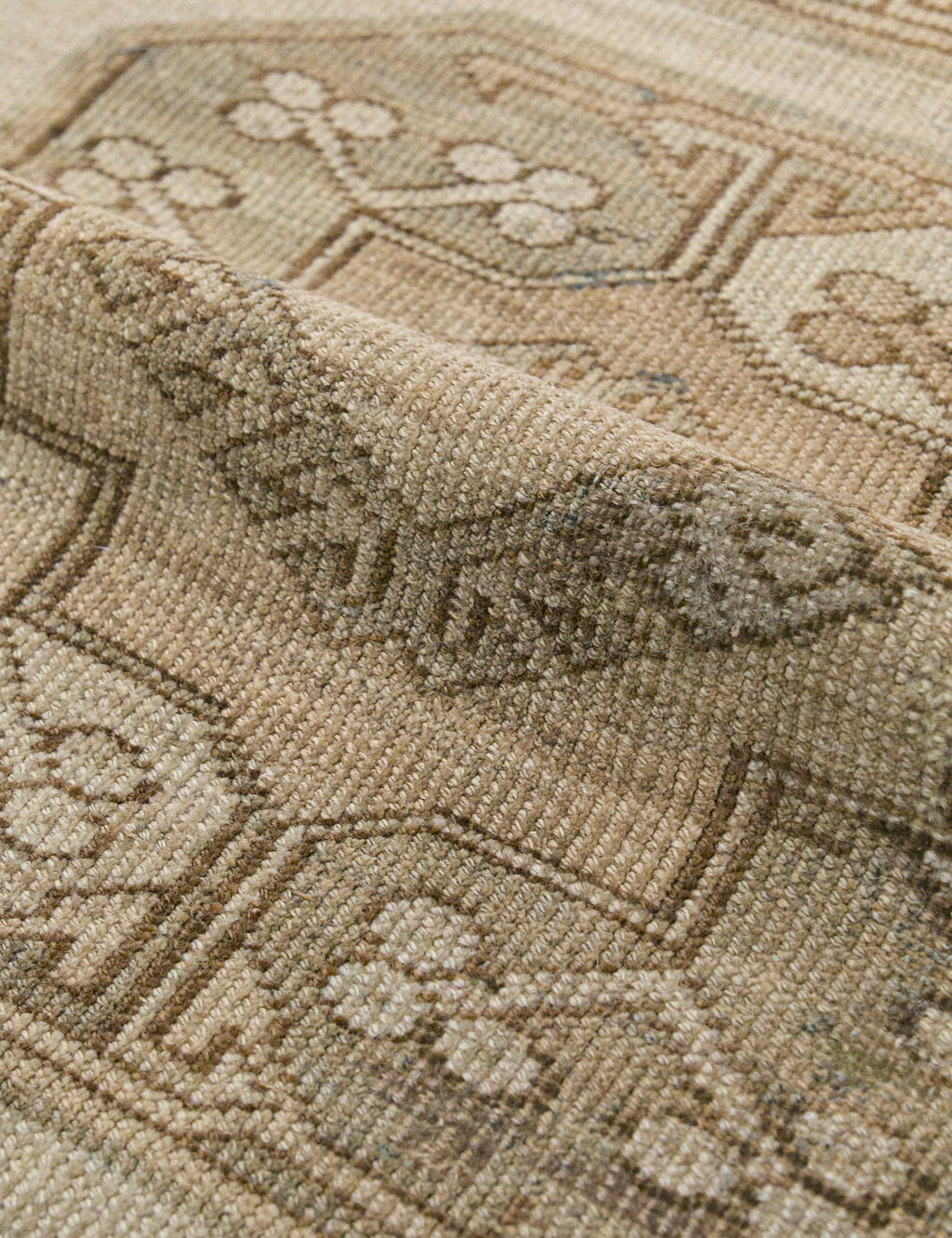 Lulu and Georgia - Vintage Turkish Hand - Knotted Wool Rug No. 438, 6'5" x 12'1"