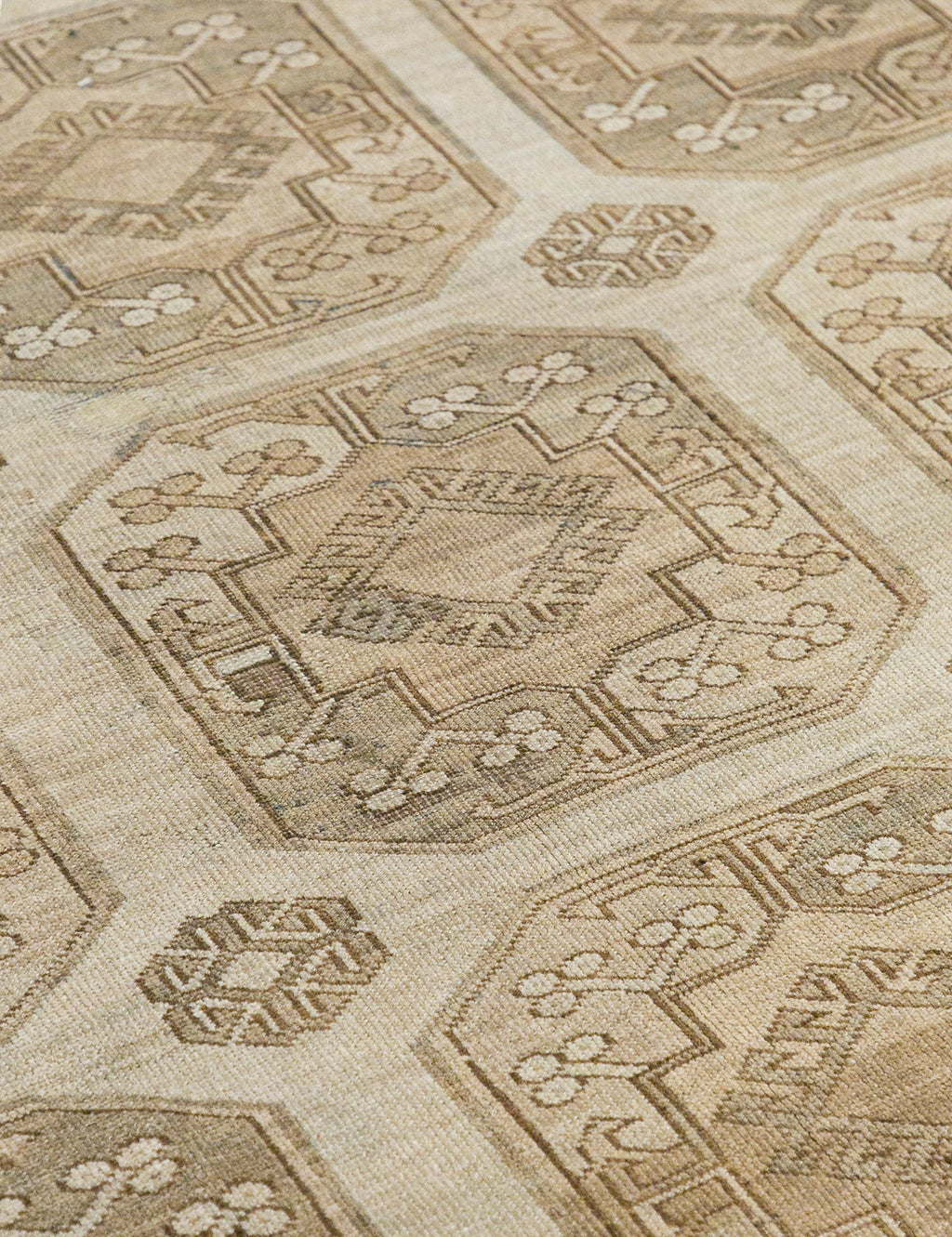Lulu and Georgia - Vintage Turkish Hand - Knotted Wool Rug No. 438, 6'5" x 12'1"