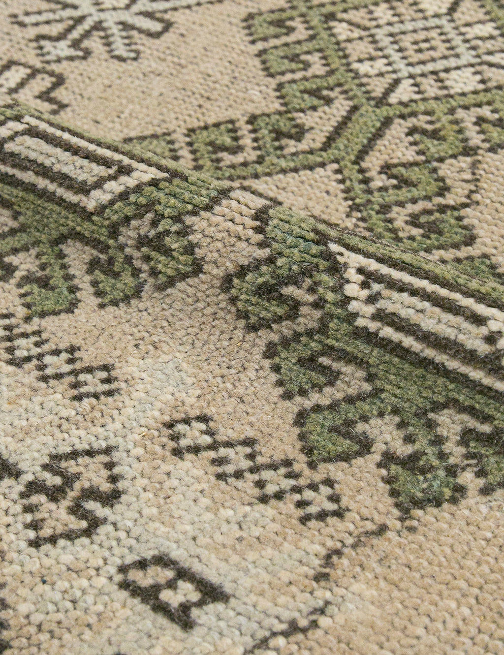 Lulu and Georgia - Vintage Turkish Hand - Knotted Wool Rug No. 439, 6'4" x 9'1"