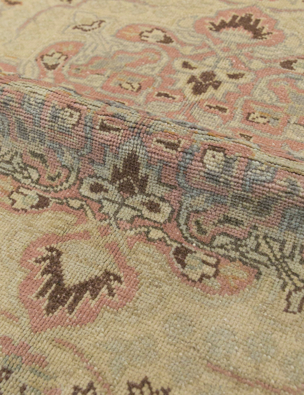 Lulu and Georgia - Vintage Turkish Hand - Knotted Wool Rug No. 440, 6'7" x 9'7"