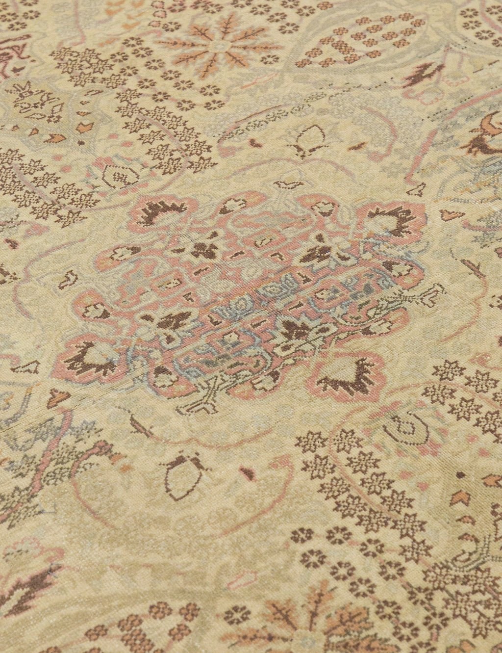 Lulu and Georgia - Vintage Turkish Hand - Knotted Wool Rug No. 440, 6'7" x 9'7"