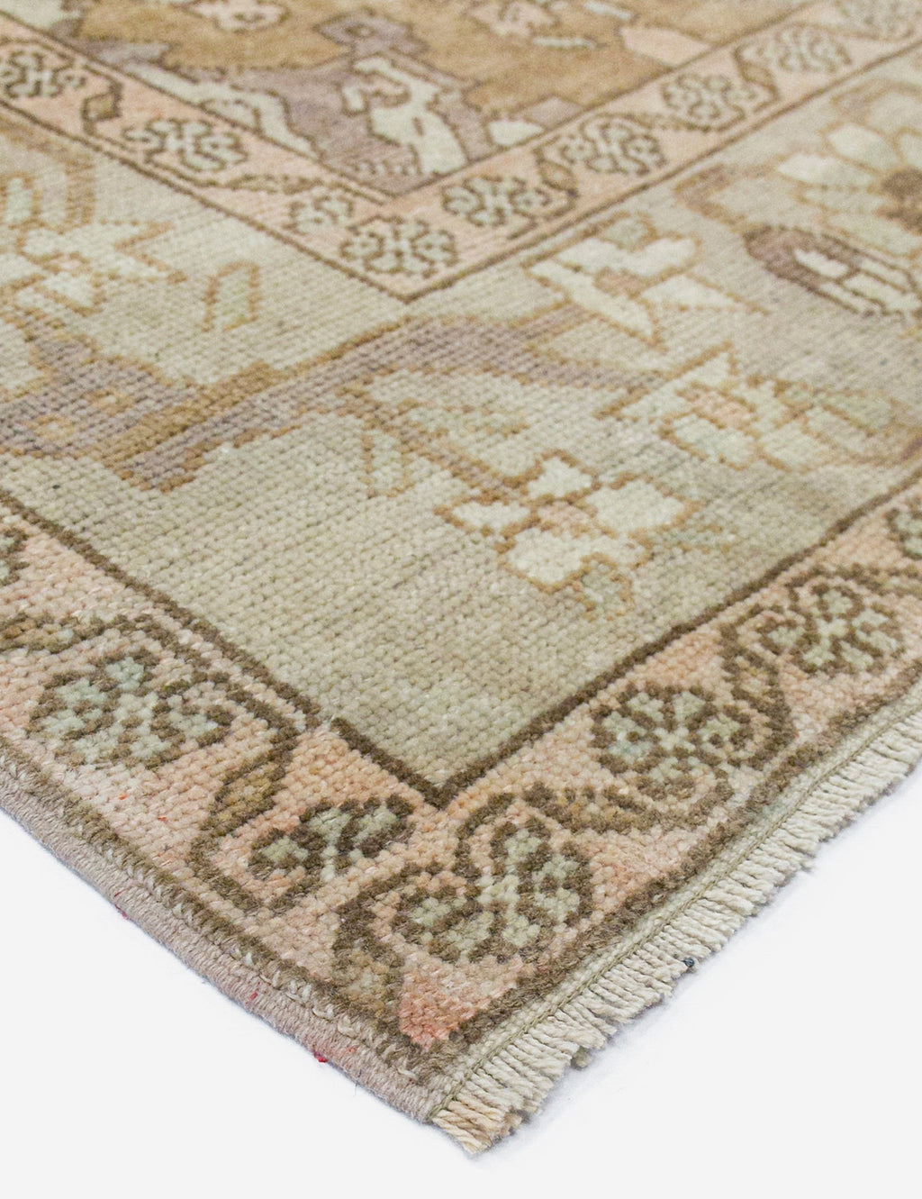 Lulu and Georgia - Vintage Turkish Hand - Knotted Wool Rug No. 441, 5'12" x 10'4"