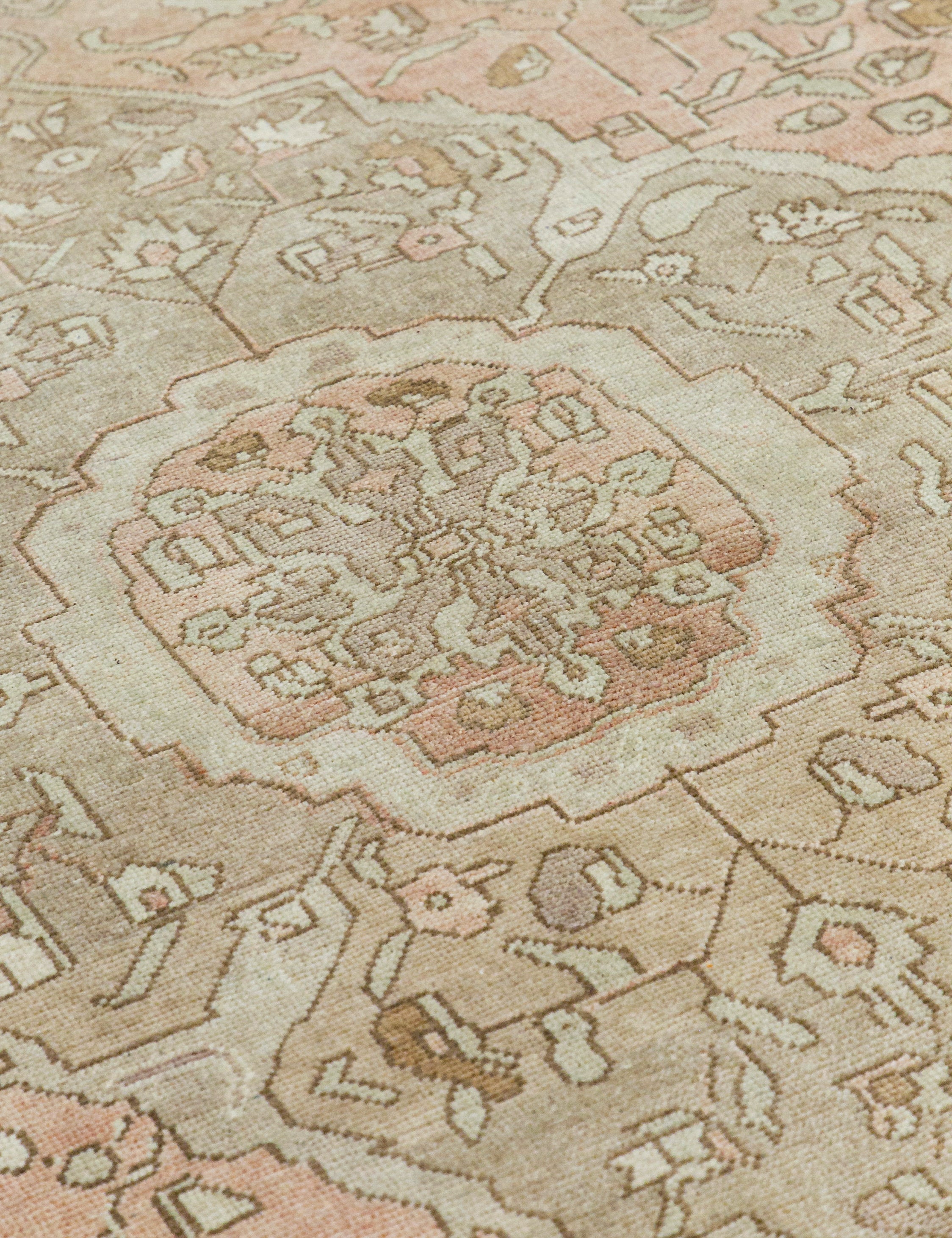 Lulu and Georgia - Vintage Turkish Hand - Knotted Wool Rug No. 441, 5'12" x 10'4"