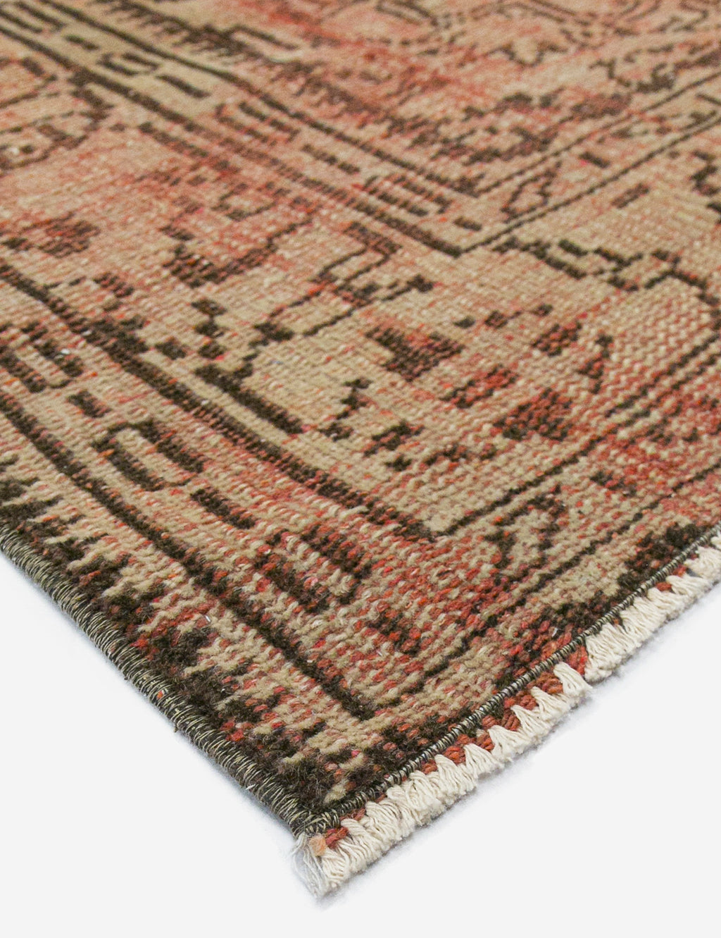 Lulu and Georgia - Vintage Turkish Hand - Knotted Wool Rug No. 442, 6' x 9'2"