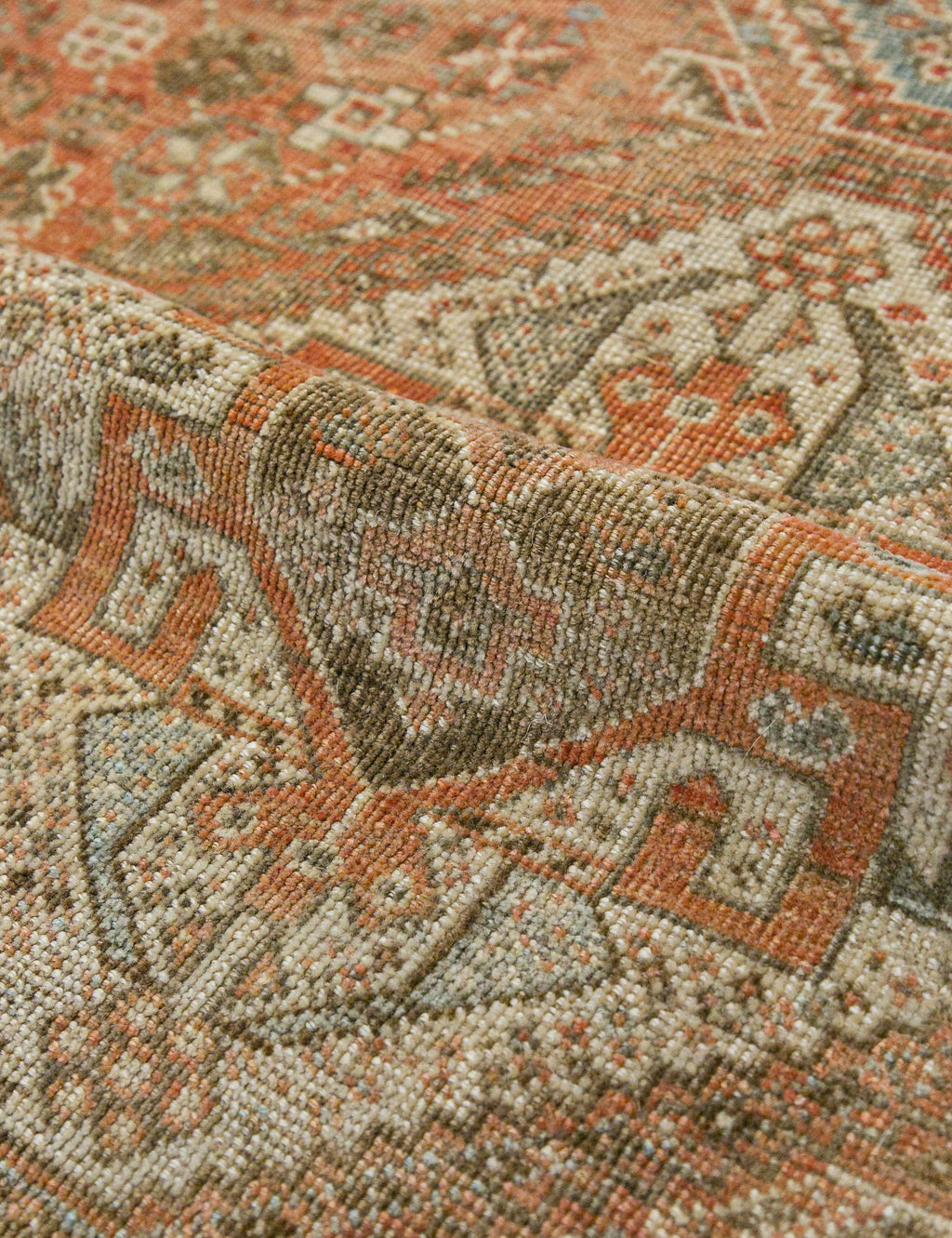 Lulu and Georgia - Vintage Turkish Hand - Knotted Wool Rug No. 443, 6'4" x 9'6"