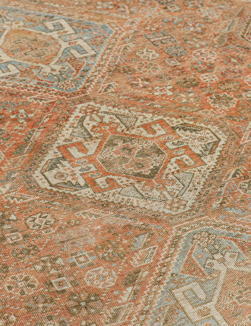 Lulu and Georgia - Vintage Turkish Hand - Knotted Wool Rug No. 443, 6'4" x 9'6"