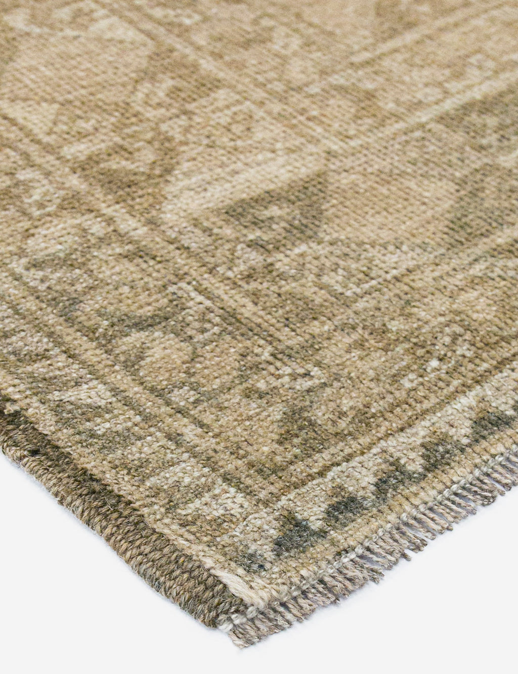 Lulu and Georgia - Vintage Turkish Hand - Knotted Wool Rug No. 444, 7'5" x 9'10"